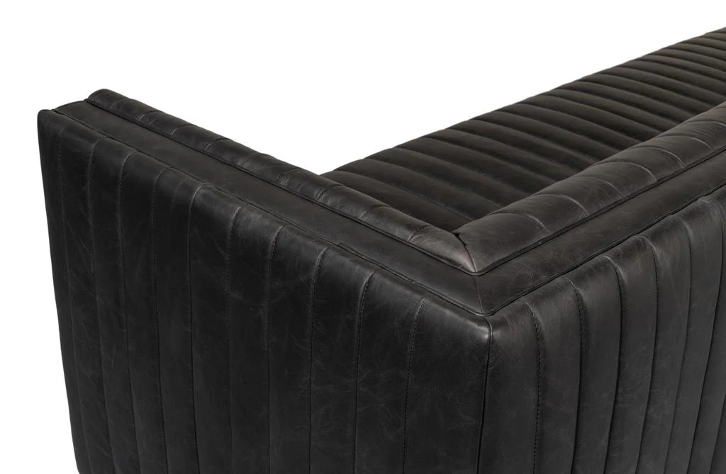 Everett Black Sofa - Image 10