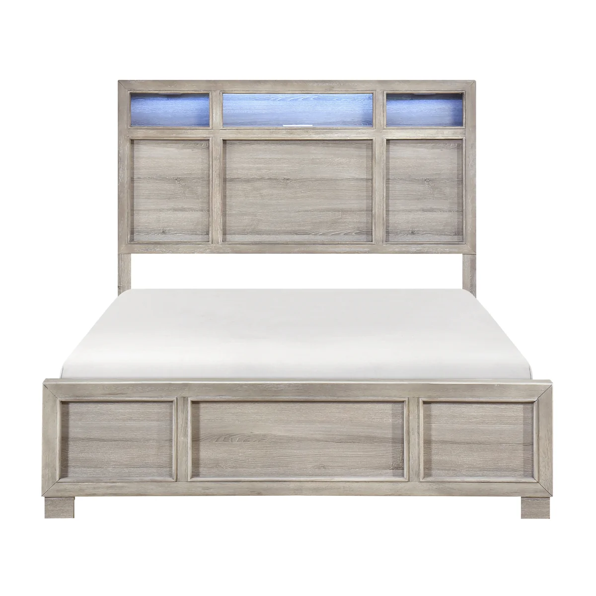 Everett Gray 4-Piece Queen Bedroom Set - Image 2