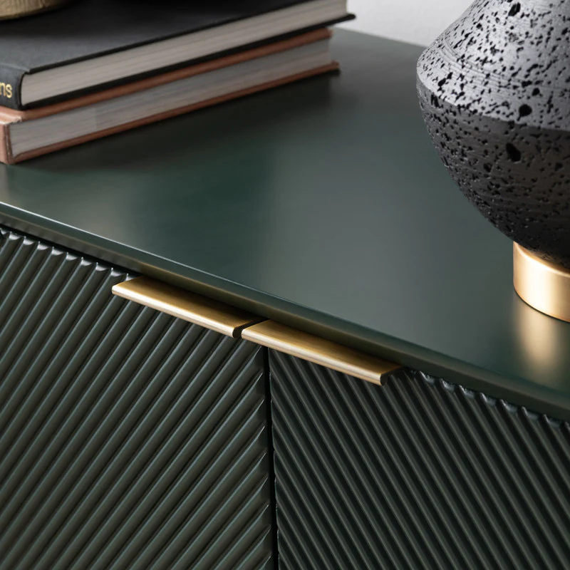 Evergreen Green Four Door Sideboard - Image 4