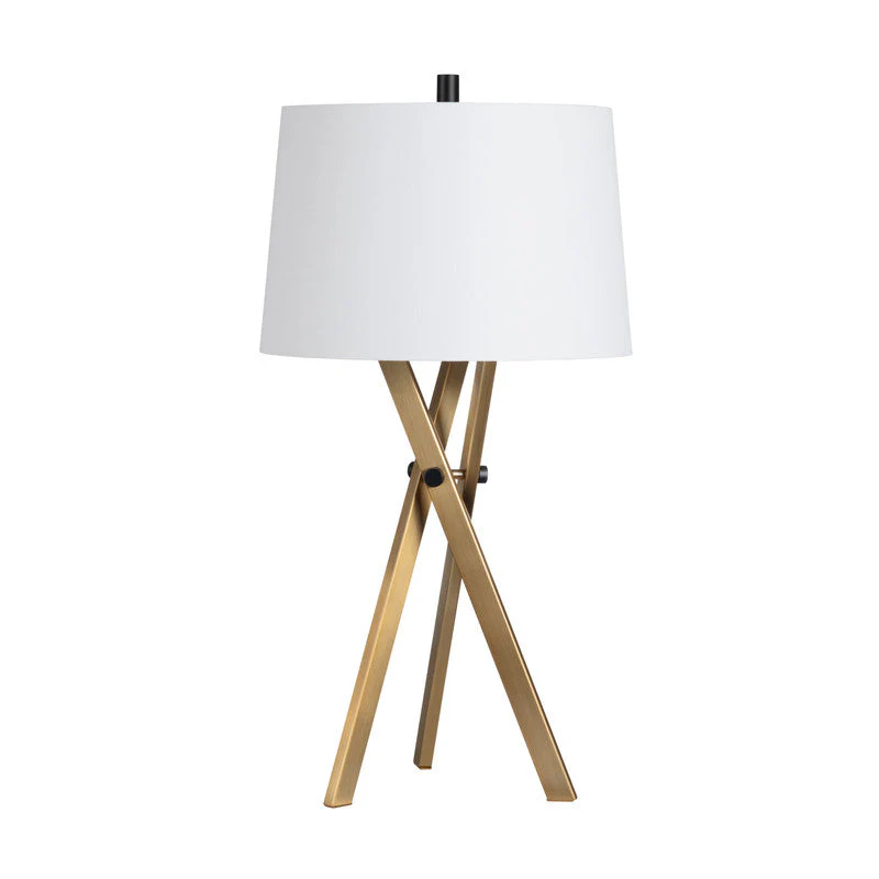 Ezra Brass Table Lamp (Set of 2) - Image 4