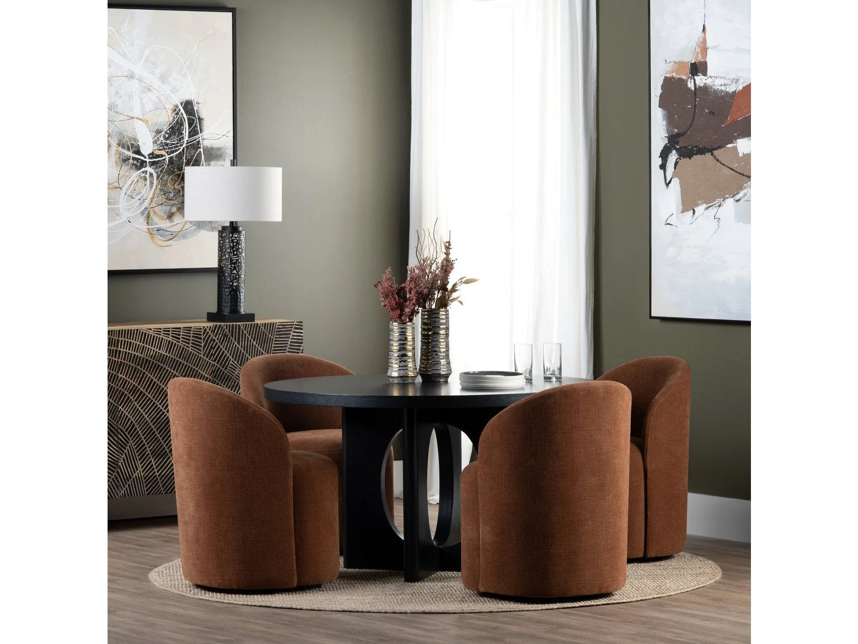 Fairfax Rust Dining Chair (Set of 2)