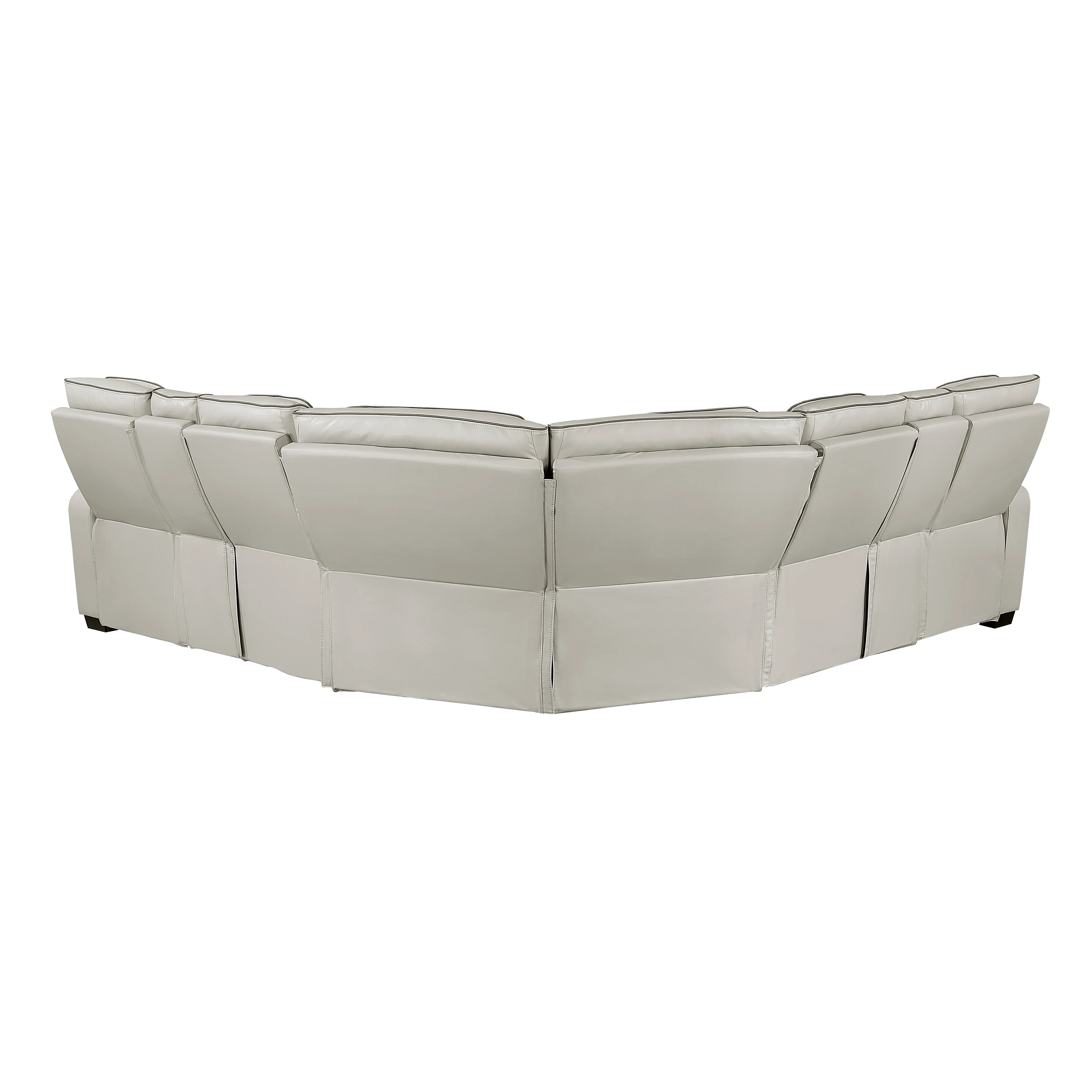 Fairway Taupe 3-Pc Power Reclining Sectional - Image 3