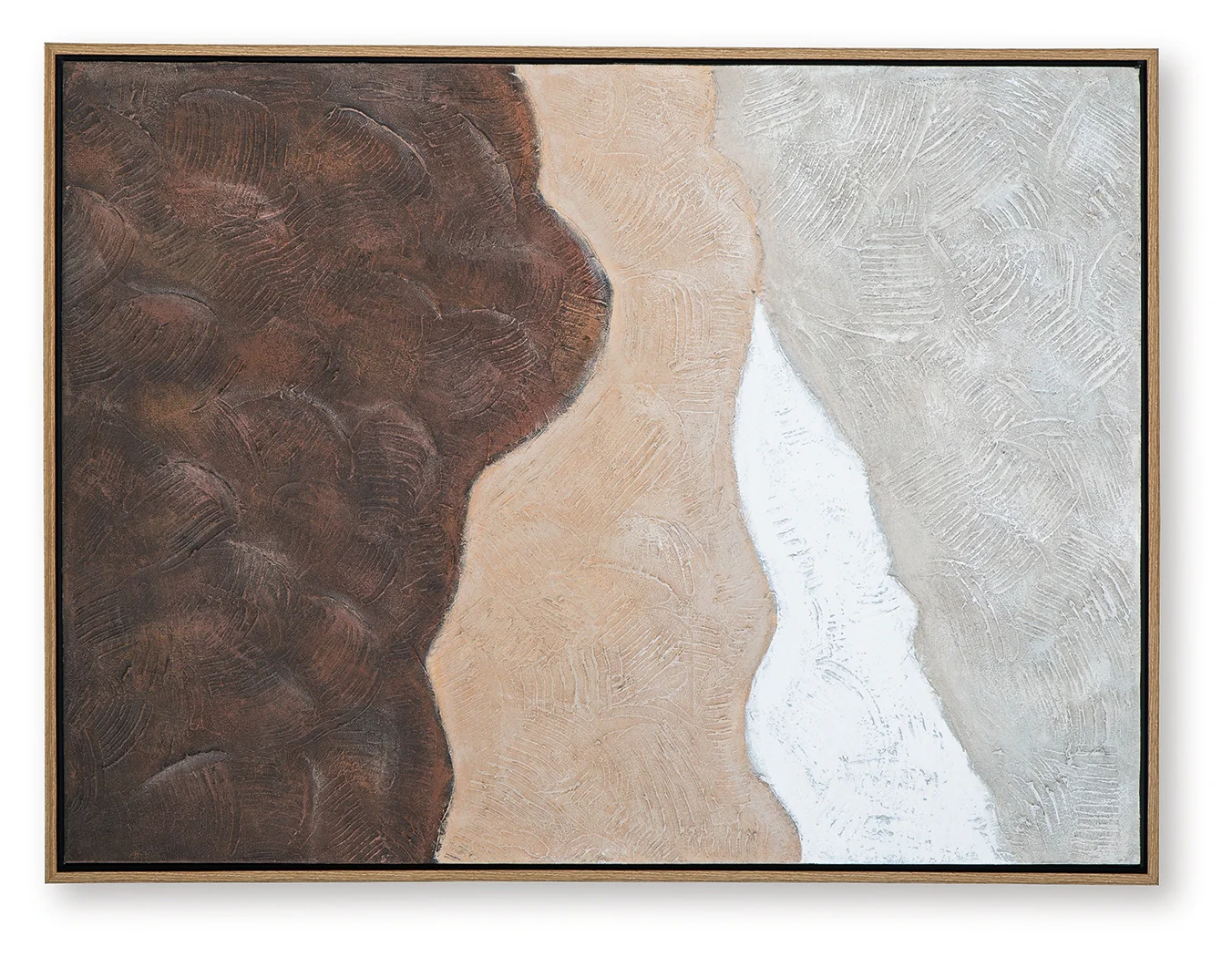 Fanthorne Tan/Brown/White Wall Art - Image 4
