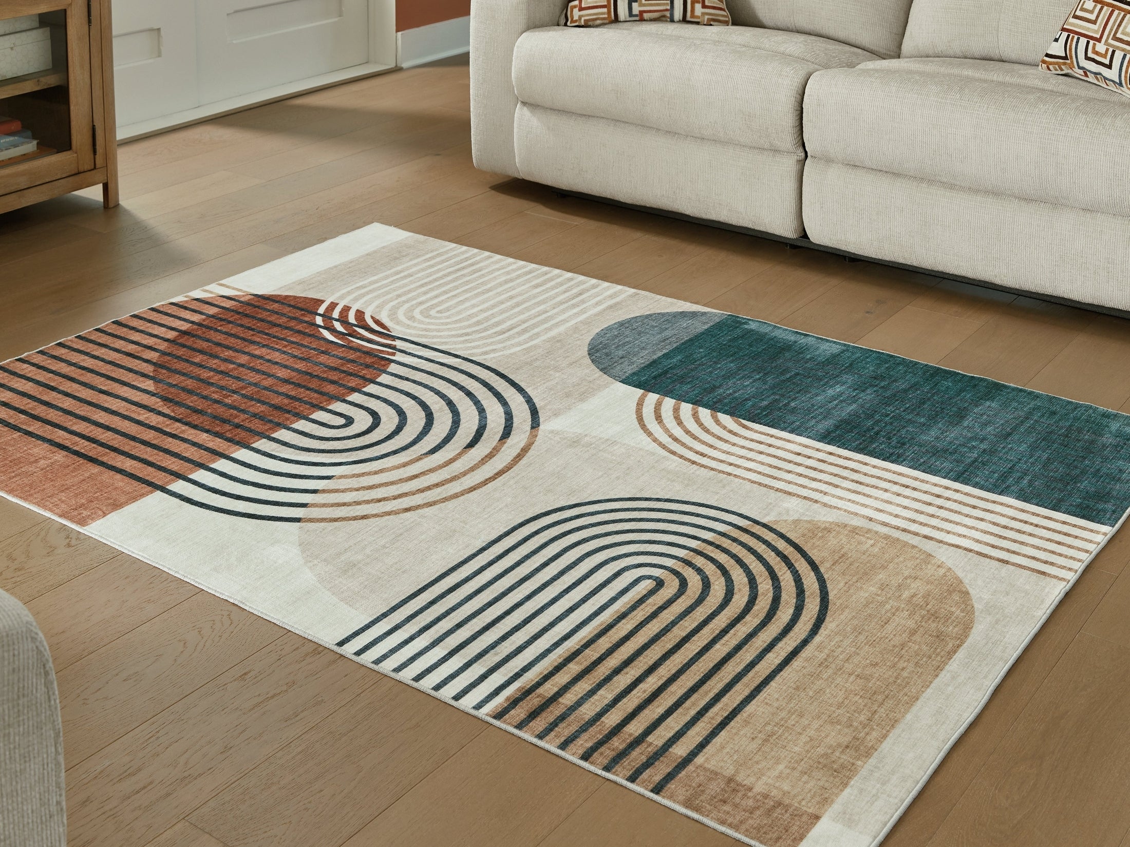 Farrendale Multi Washable Large Rug (Online Special Price)
