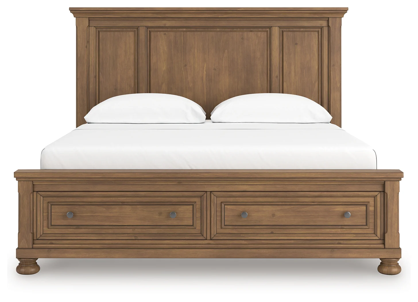 Feddinger Medium Brown California King Panel Storage Bed - Image 6
