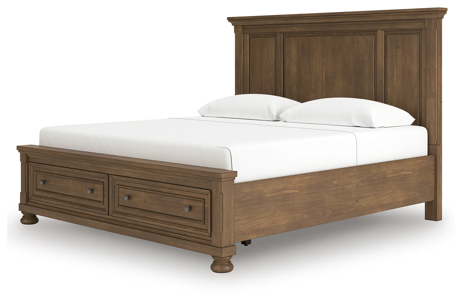 Feddinger Medium Brown King Panel Storage Bed - Image 8