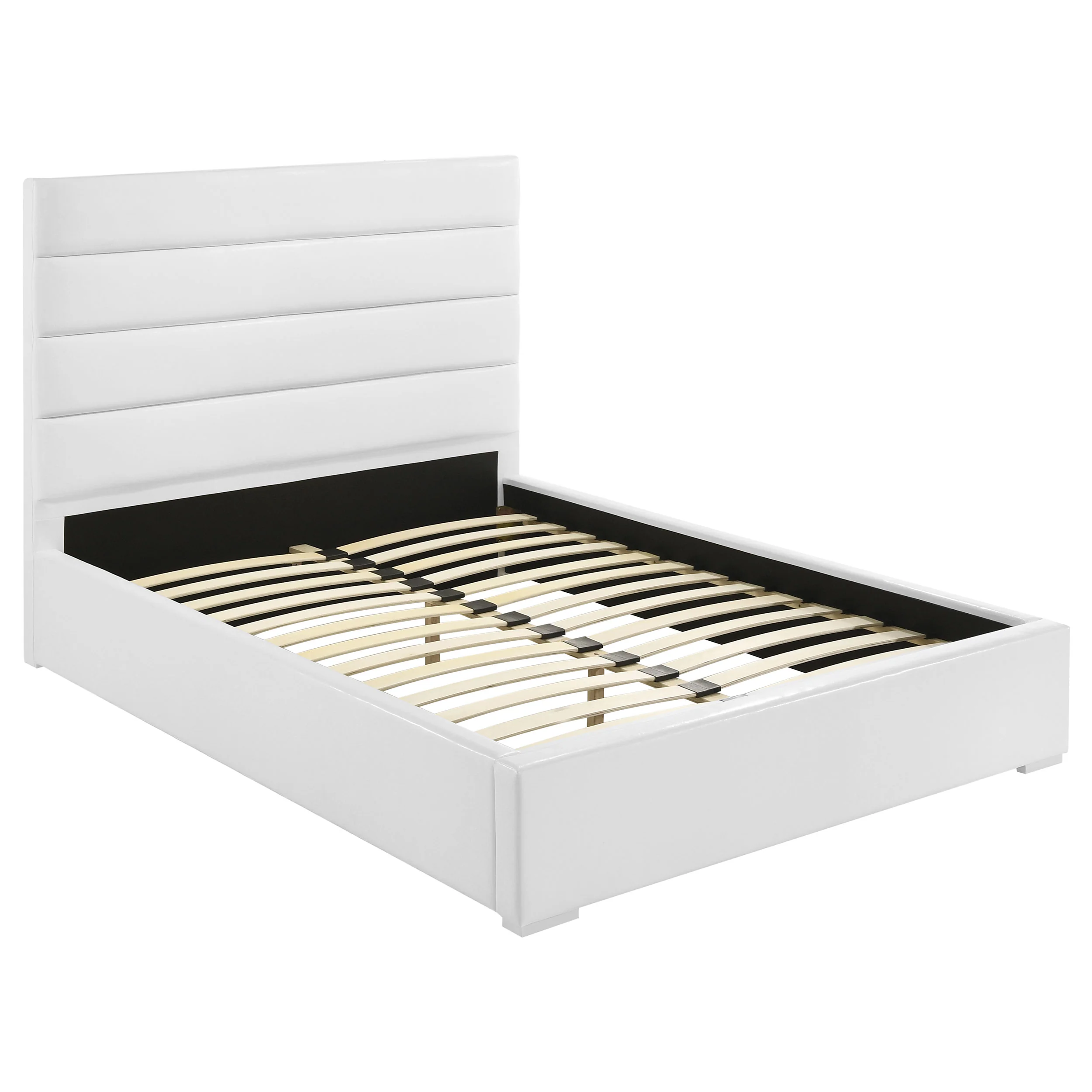 Felicity White High Gloss 4-piece Full Bedroom Set - Image 3