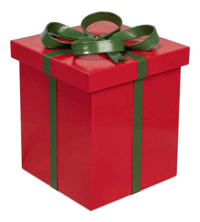 Ferrell Red Leather Holiday Boxes (Set of 3) - Image 6