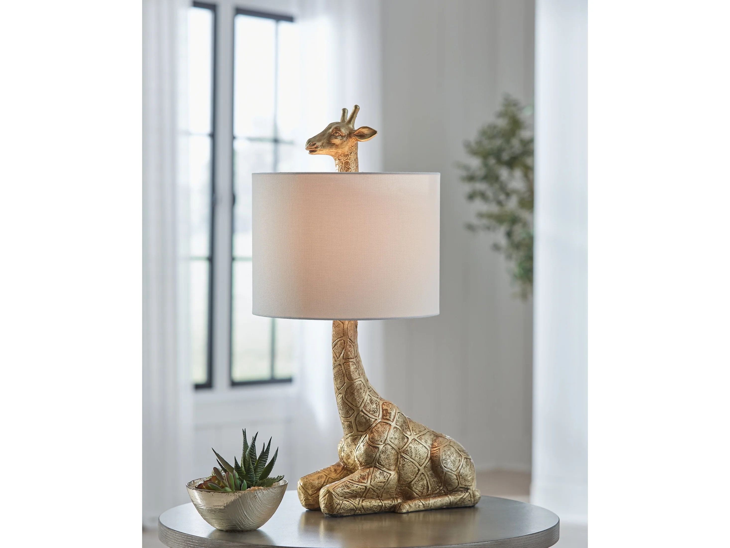 Ferrison Gold 2-Piece Lamp Set
