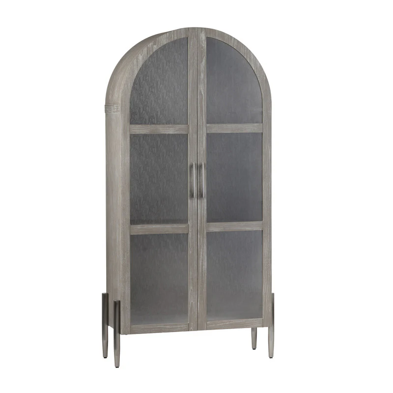 Finnley Brown/White Curio Cabinet - Image 2