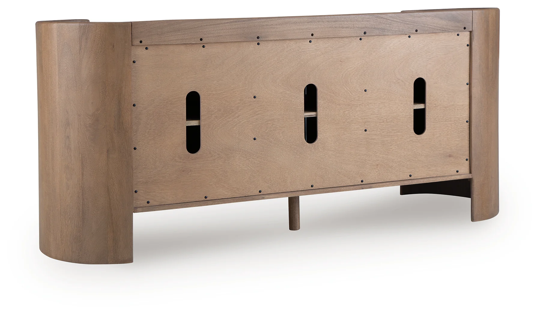Fitzroy Brown/White Accent Cabinet - Image 5