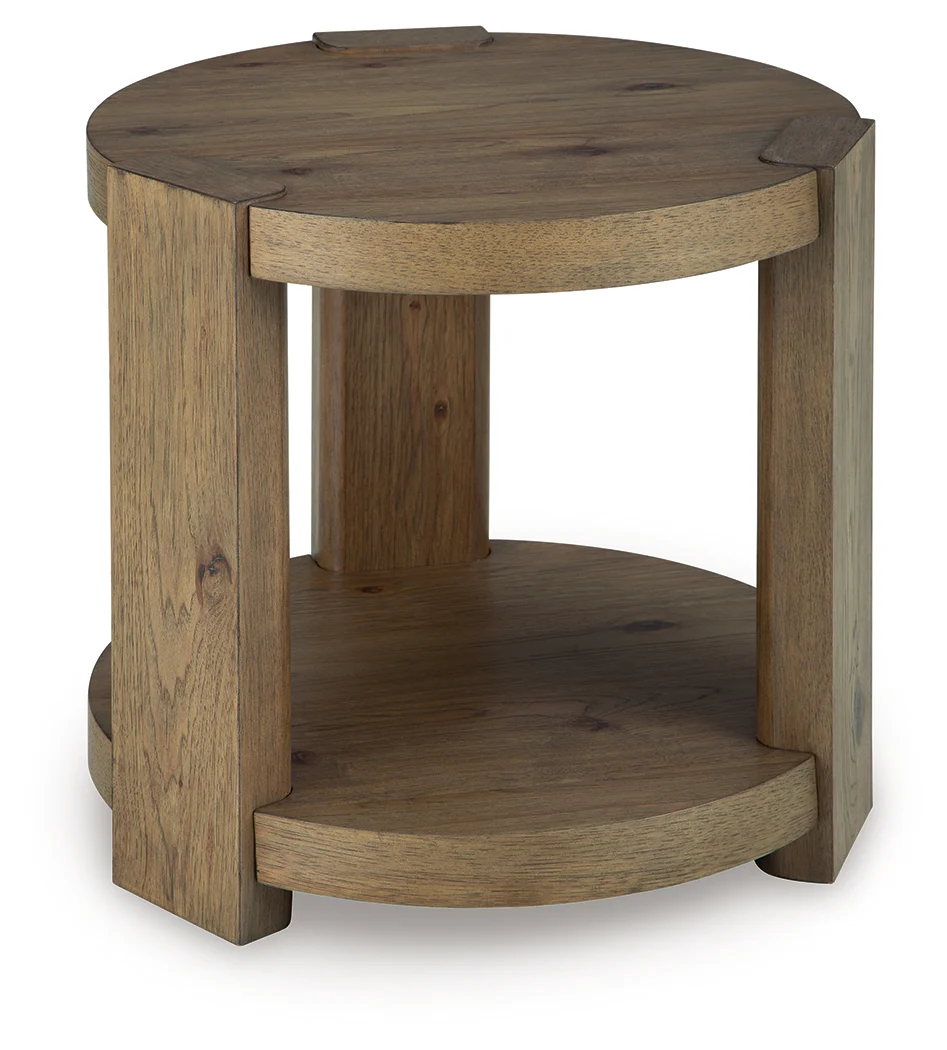 Flangren Light Brown End Table (Online Special Price) - Image 4