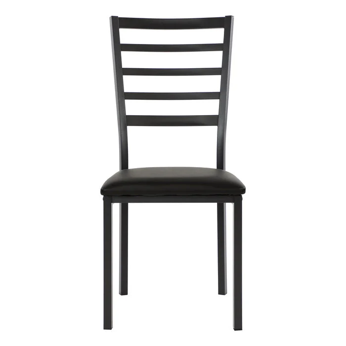 Flannery Black/Brown Side Chair (Set of 4) - Image 7