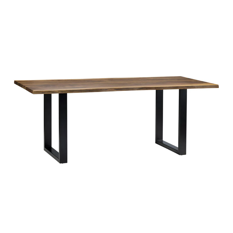 Fletcher Brown/Black Dining Table - Image 2