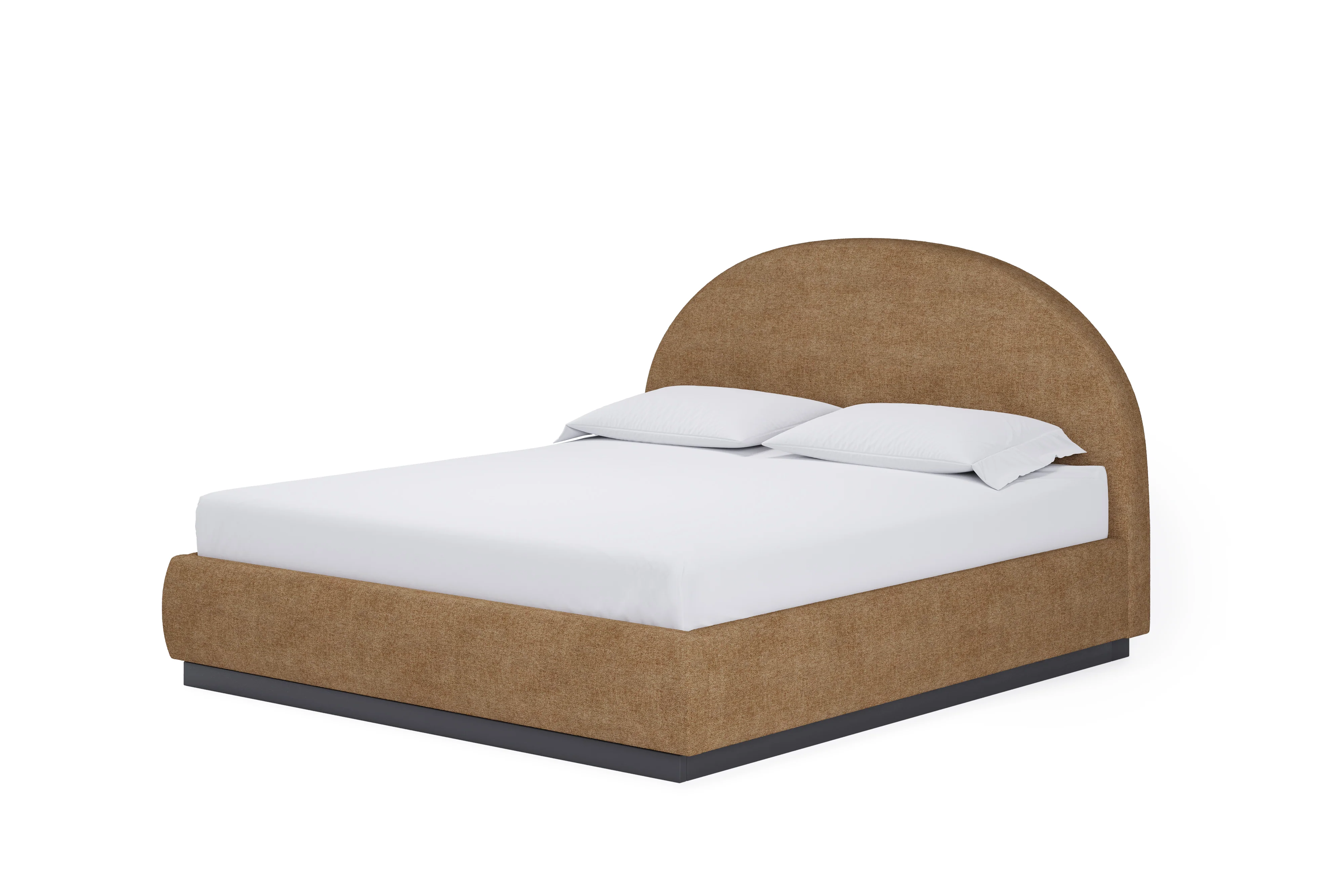 Flex Queen Upholstered Bed in Porcini Chenille - Image 6