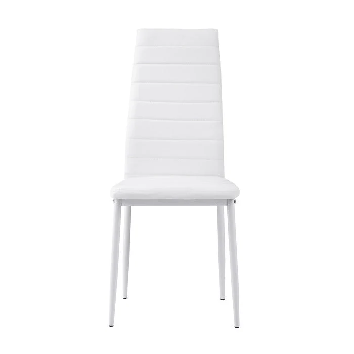 Florian White Side Chair (Set of 2) - Image 5