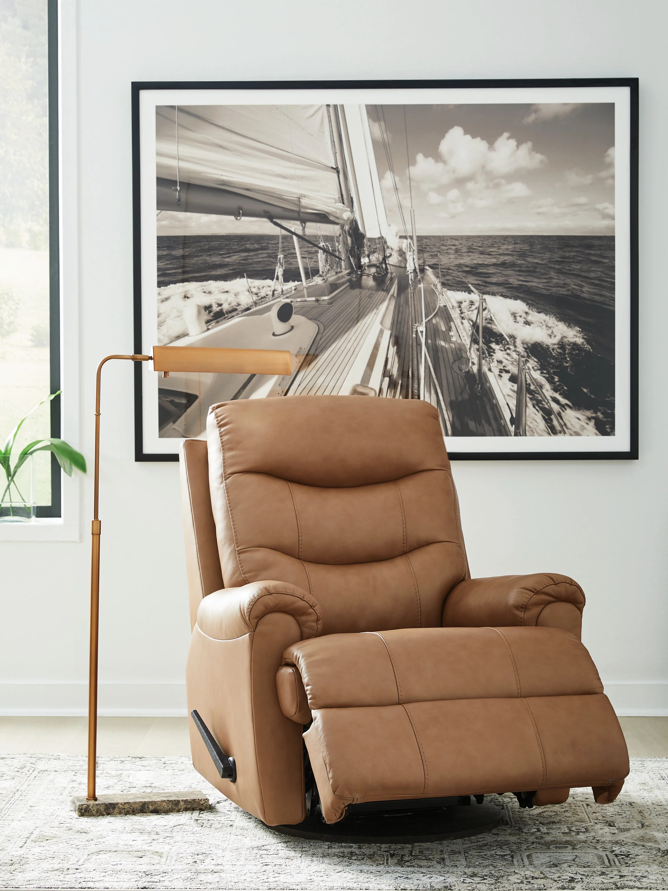 Flynwood Butternut Swivel Glider Recliner (Online Special Price) - Image 7