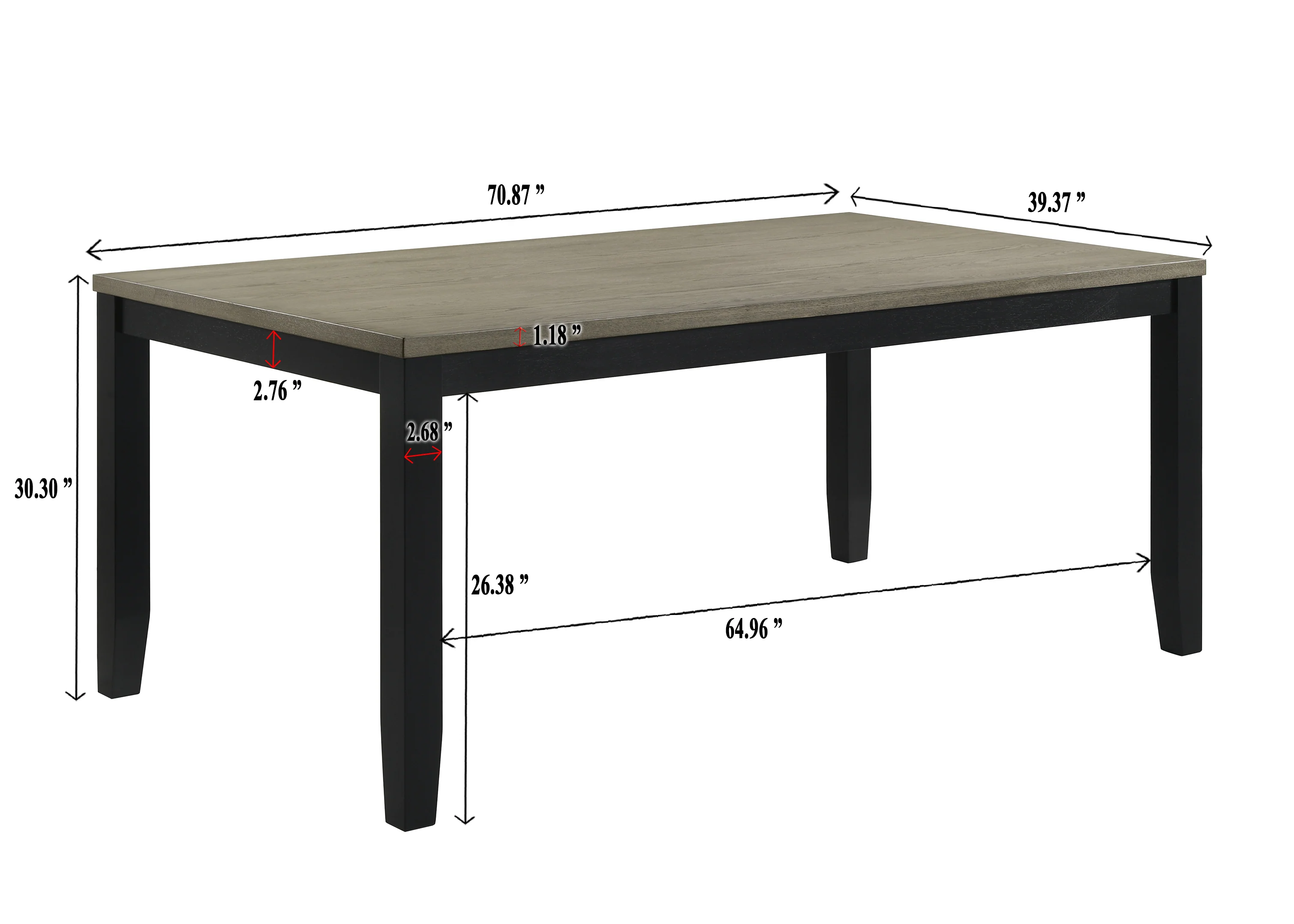 Folio Black/Neutral Dining Set - Image 7
