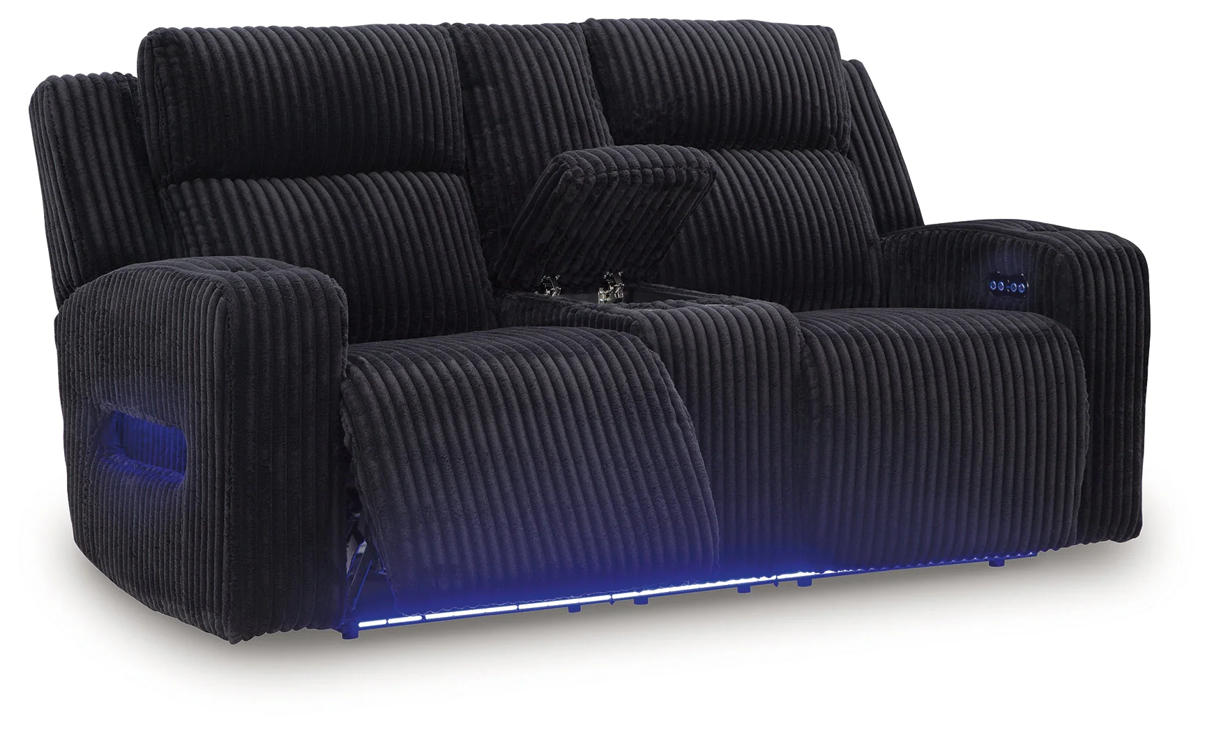 Forest Lake Black Power Reclining Sofa and Loveseat (Online Special Price) - Image 9