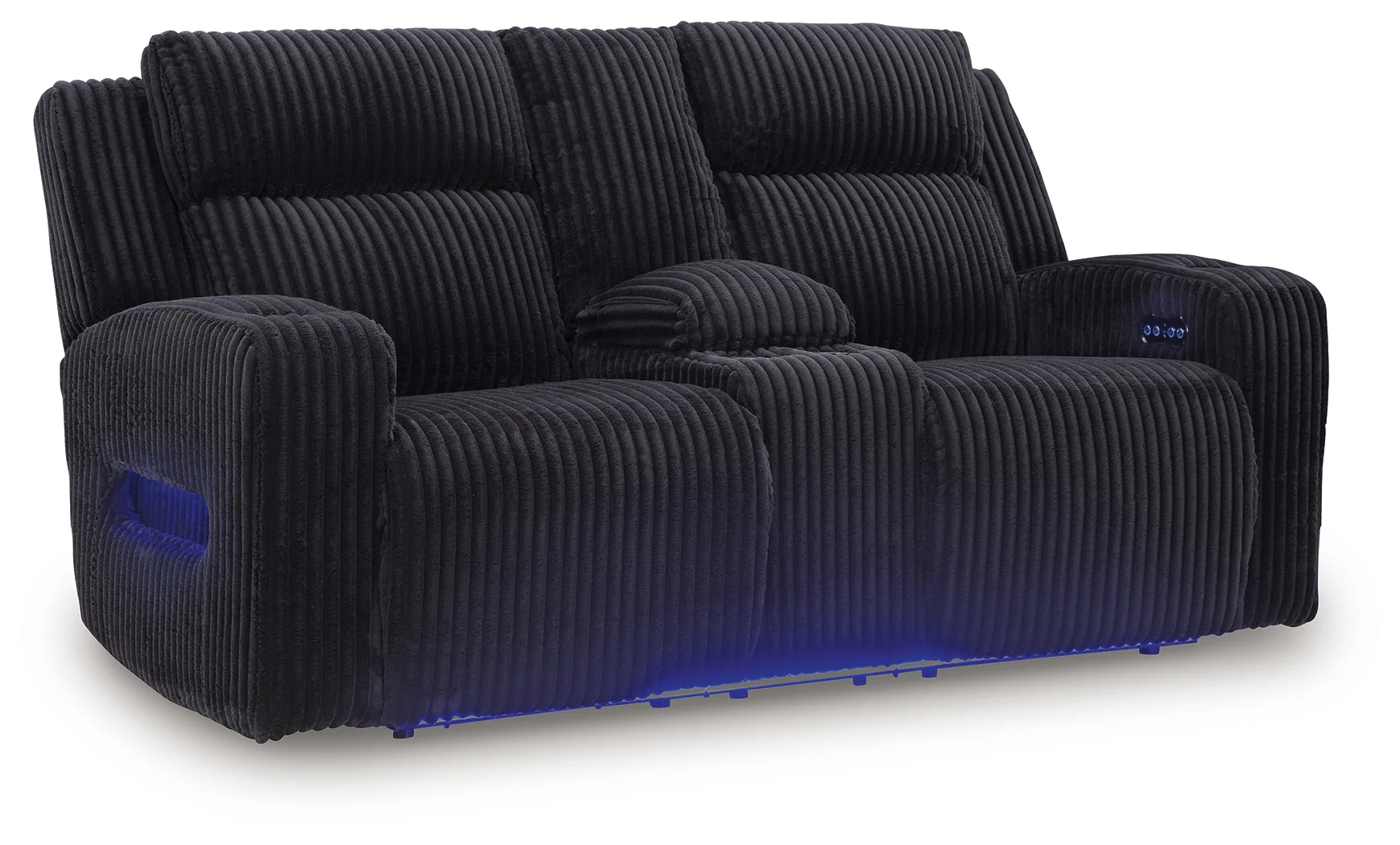 Forest Lake Black Power Reclining Sofa, Loveseat and Recliner - Image 12