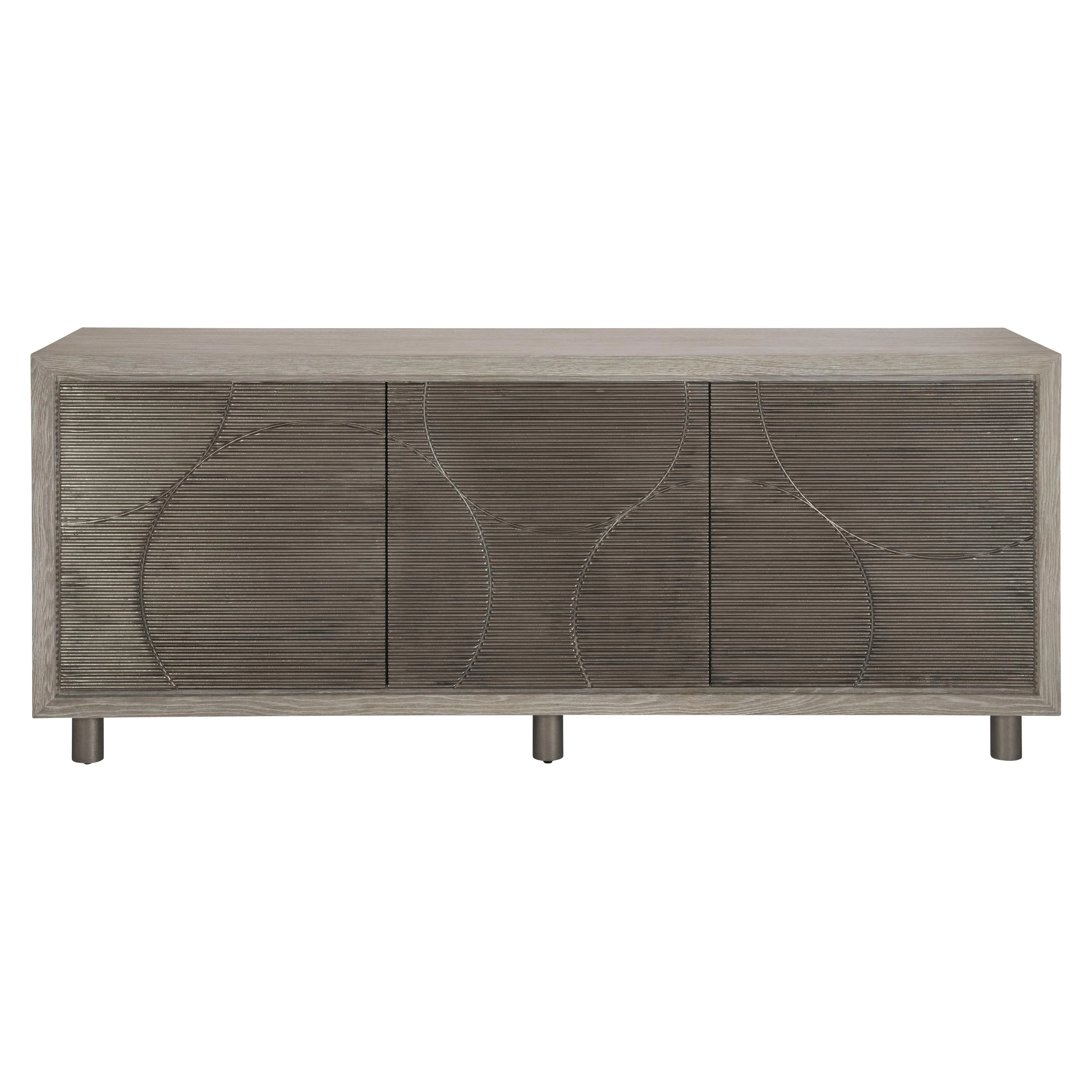 Formosa Graphite/Flaxen Entertainment Credenza - Image 2