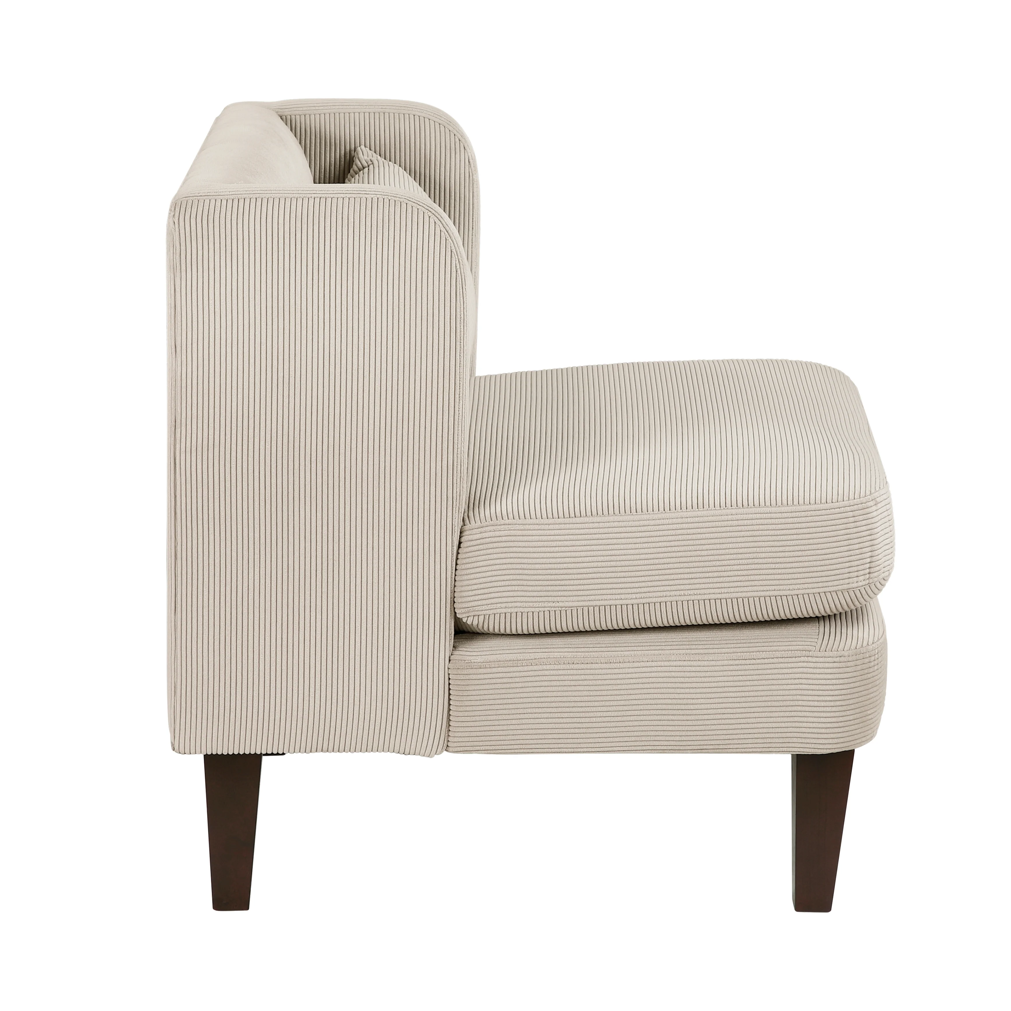 Forrester Taupe Accent Chair - Image 3