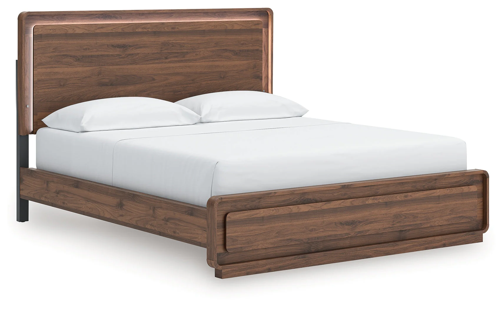 Fortlorn Walnut Brown California King Panel Bed (Online Special Price) - Image 5