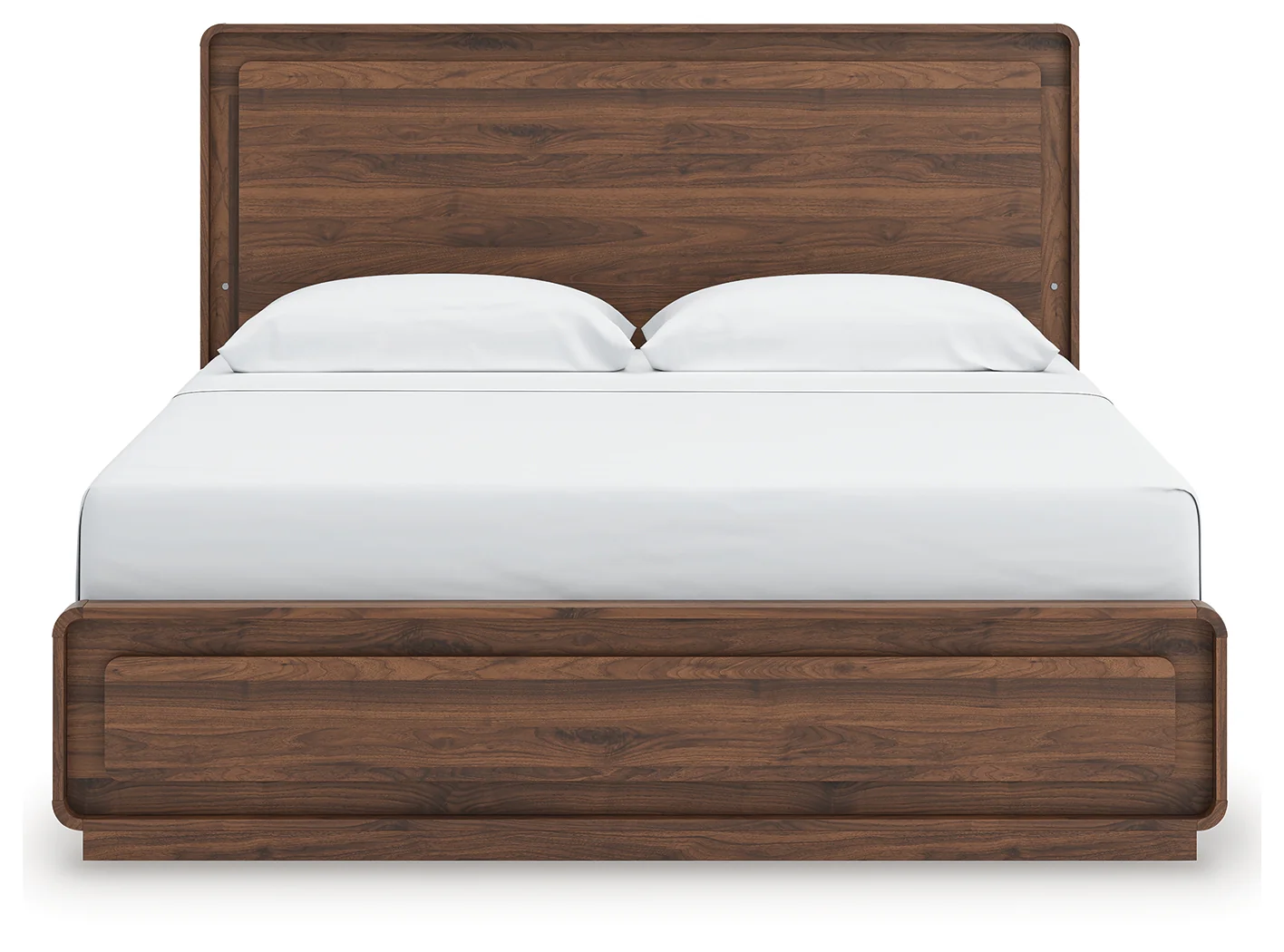 Fortlorn Walnut Brown King Panel Bed - Image 8