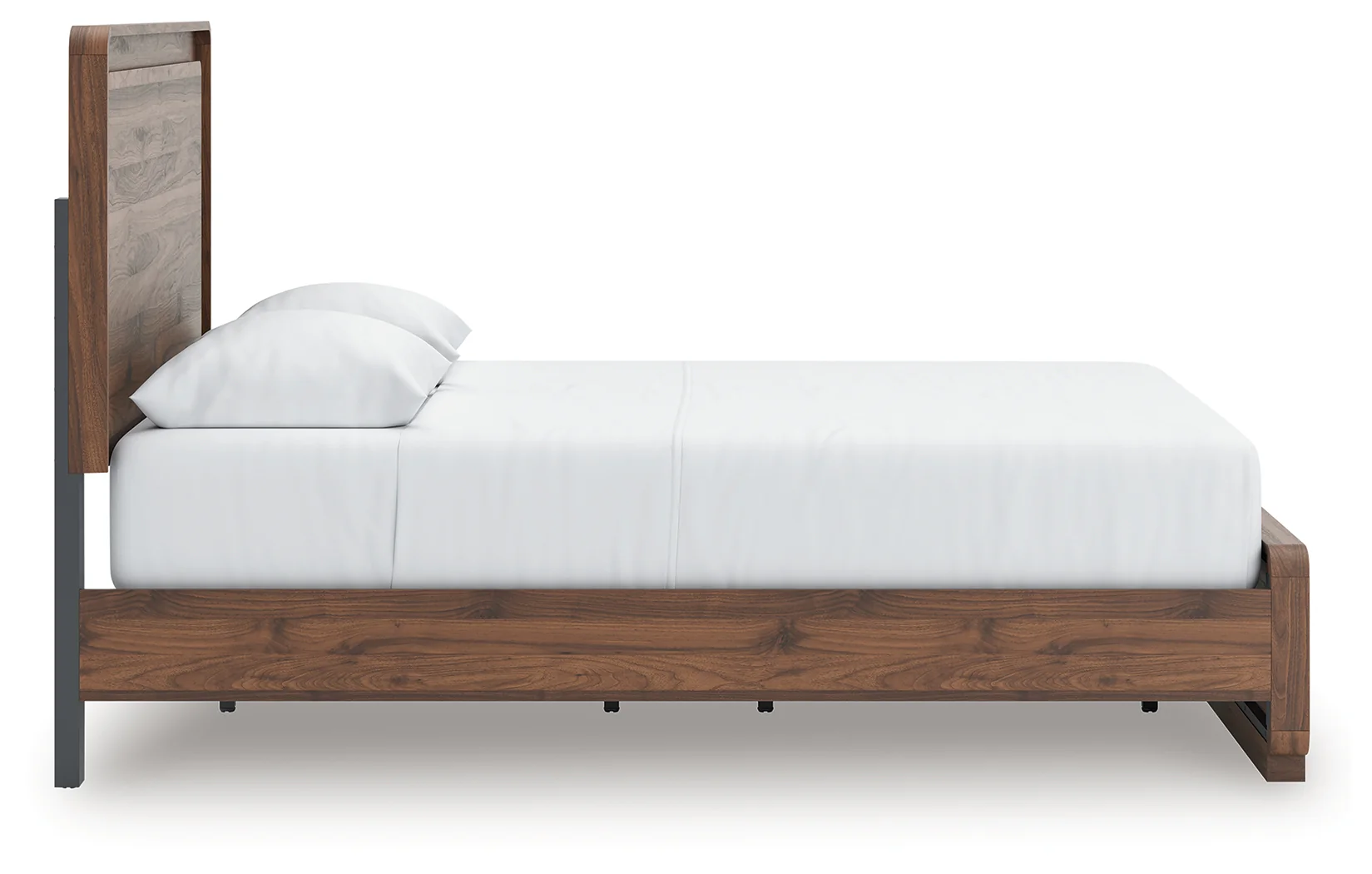 Fortlorn Walnut Brown Queen Panel Bed, Dresser and Mirror (Online Special Price) - Image 11