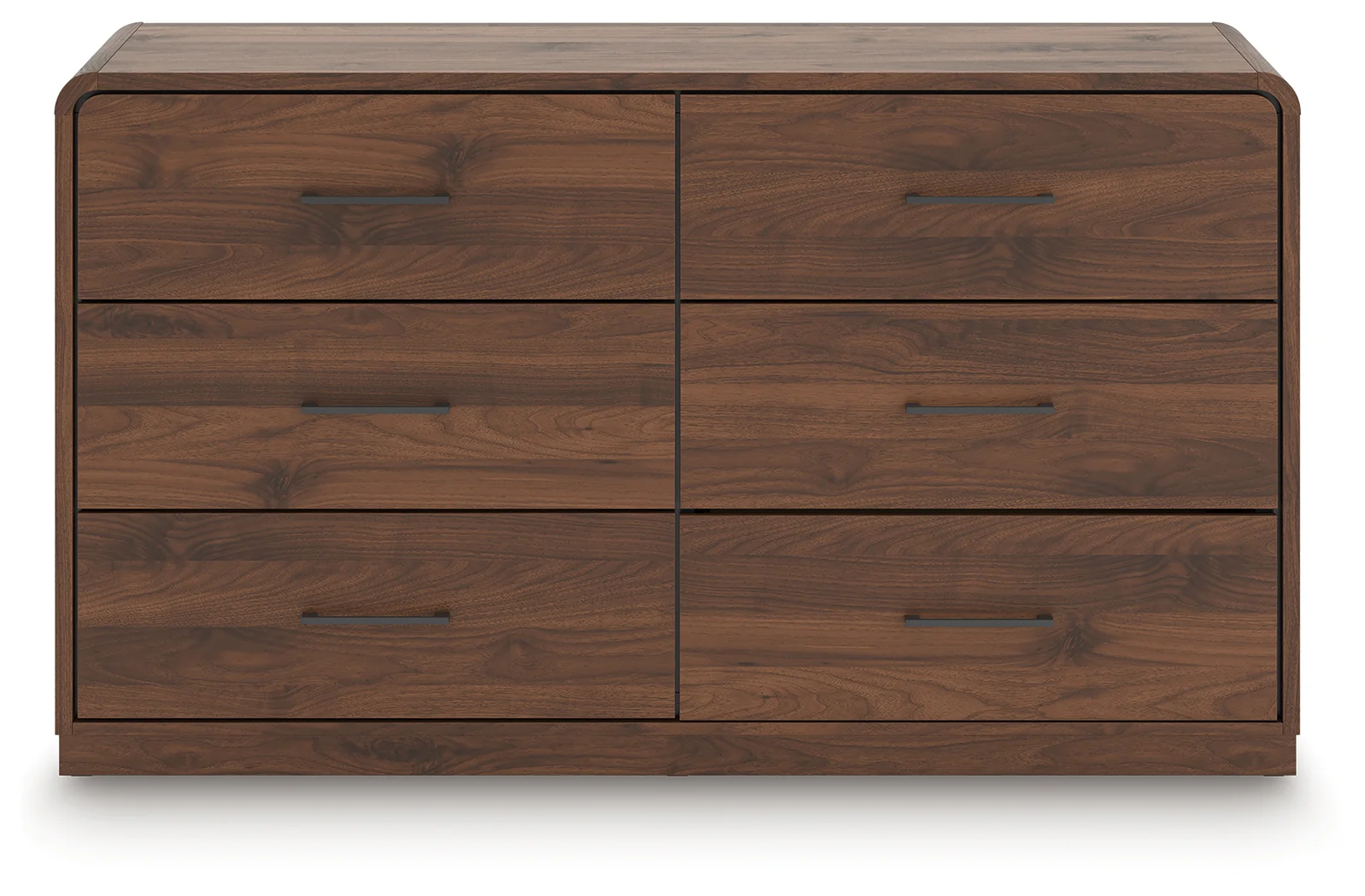 Fortlorn Walnut Brown Queen Panel Bed, Dresser, Chest and 2 Nightstands (Online Special Price) - Image 2