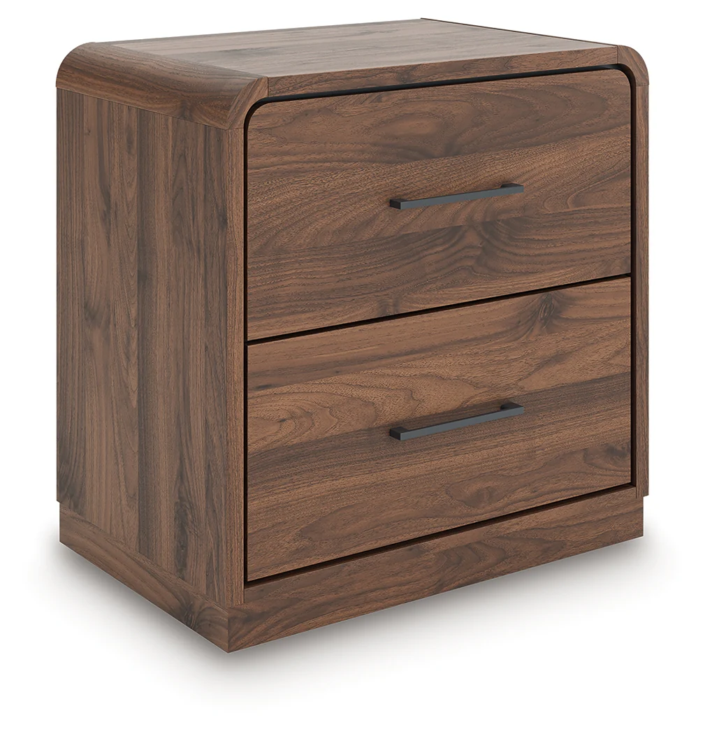 Fortlorn Walnut Brown Queen Panel Bed, Dresser, Mirror and Nightstand (Online Special Price) - Image 17