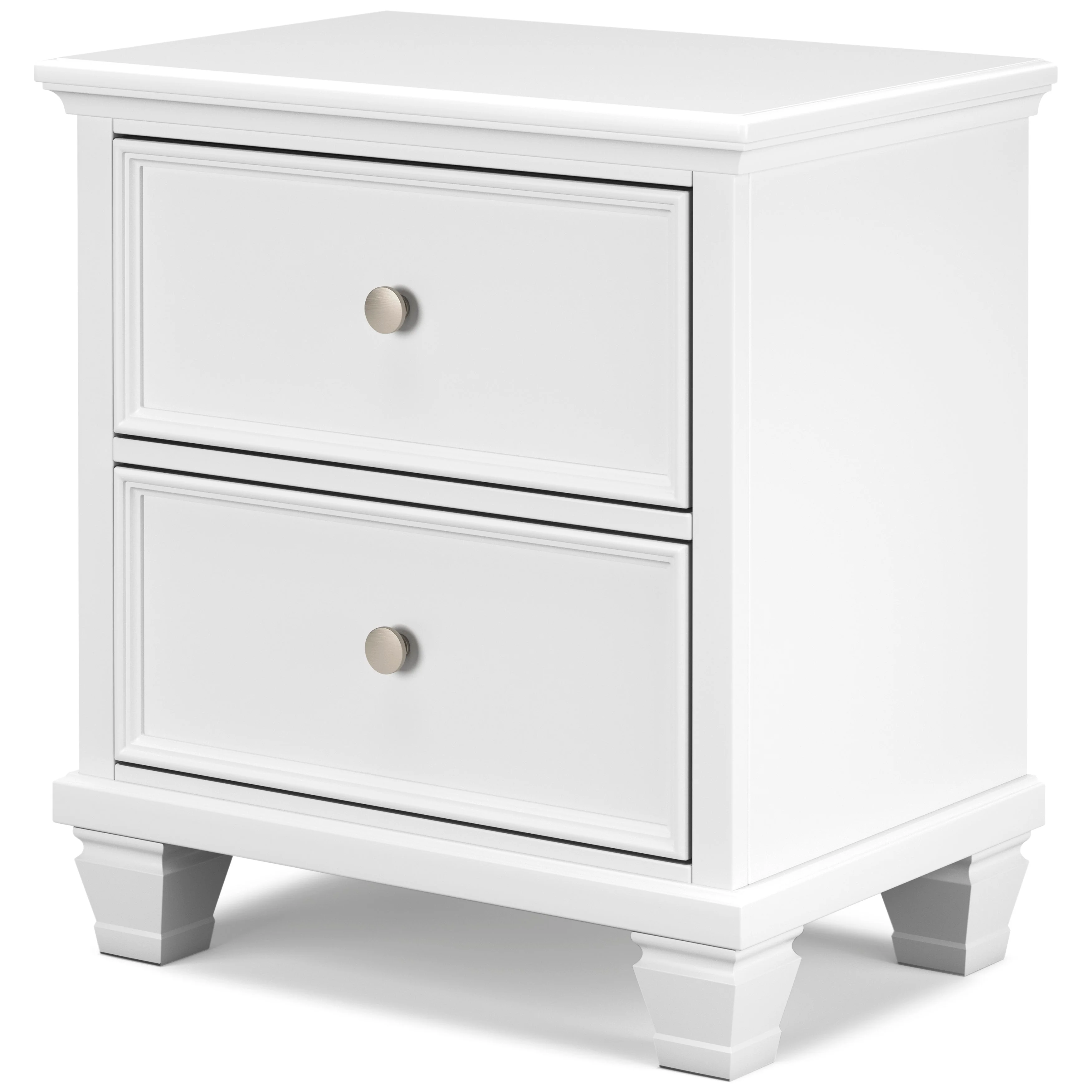 Fortman White California King Panel 5-Piece Bedroom Set w/ 2 Nightstands (Online Special Price) - Image 24