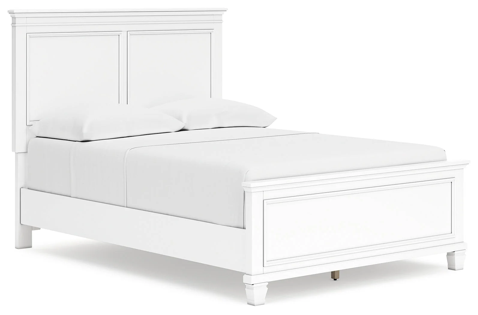 Fortman White Full Panel 5-Piece Bedroom Set (Online Special Price) - Image 4
