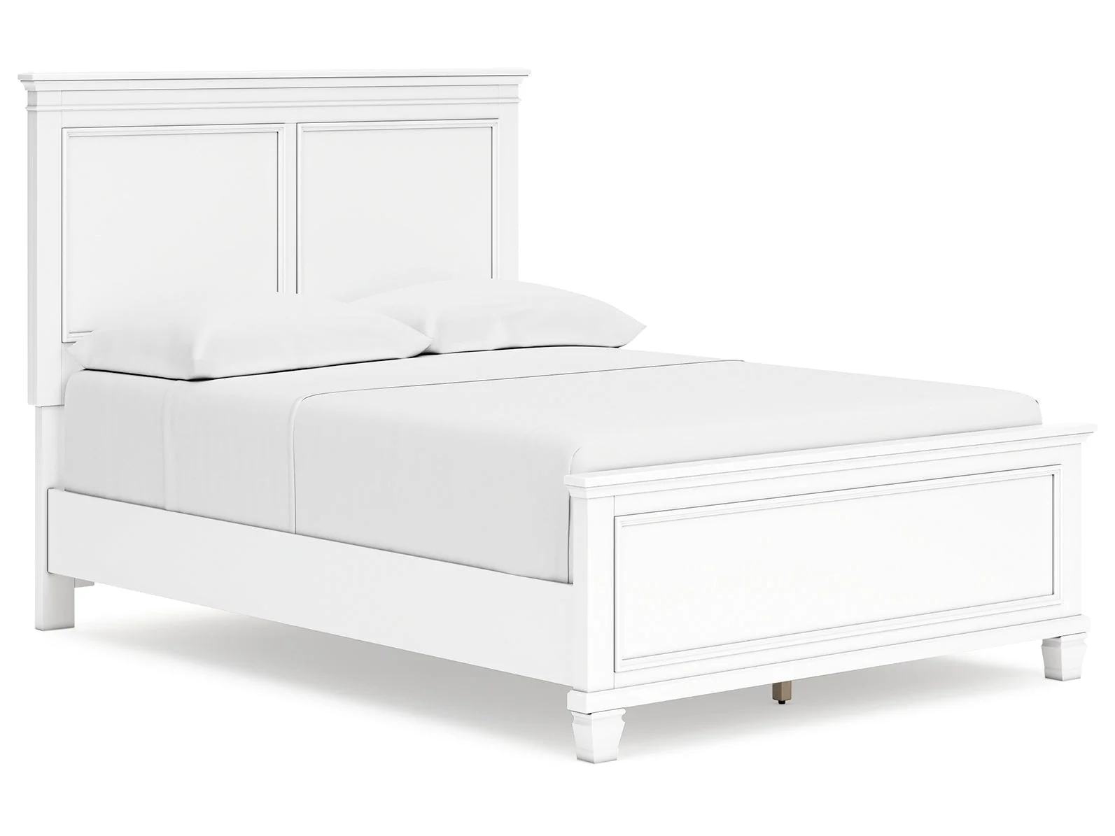 Fortman White Full Panel Youth Bed (Online Special Price)