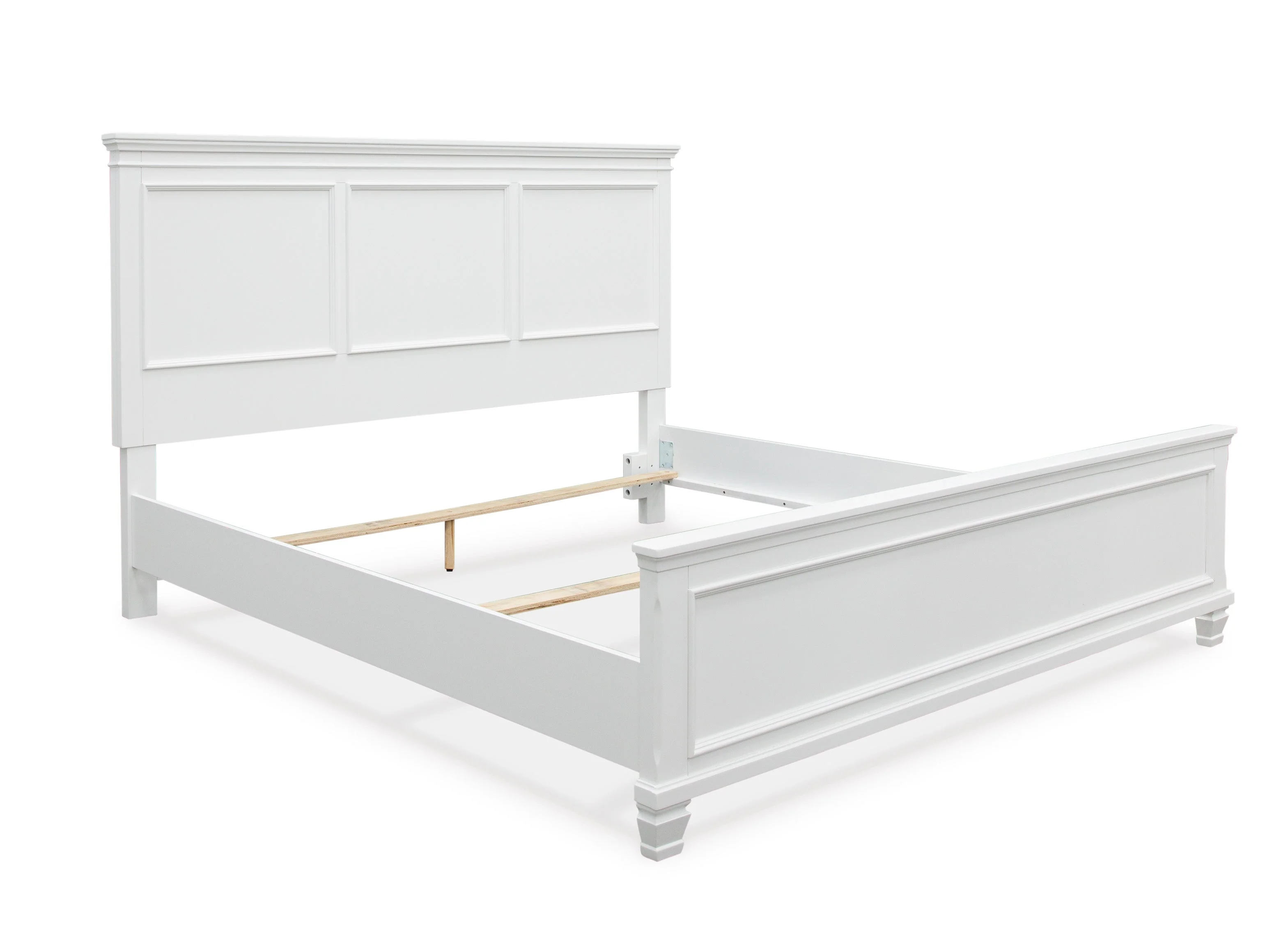 Fortman White King Panel 5-Piece Bedroom Set w/ 2 Nightstands (Online Special Price) - Image 7