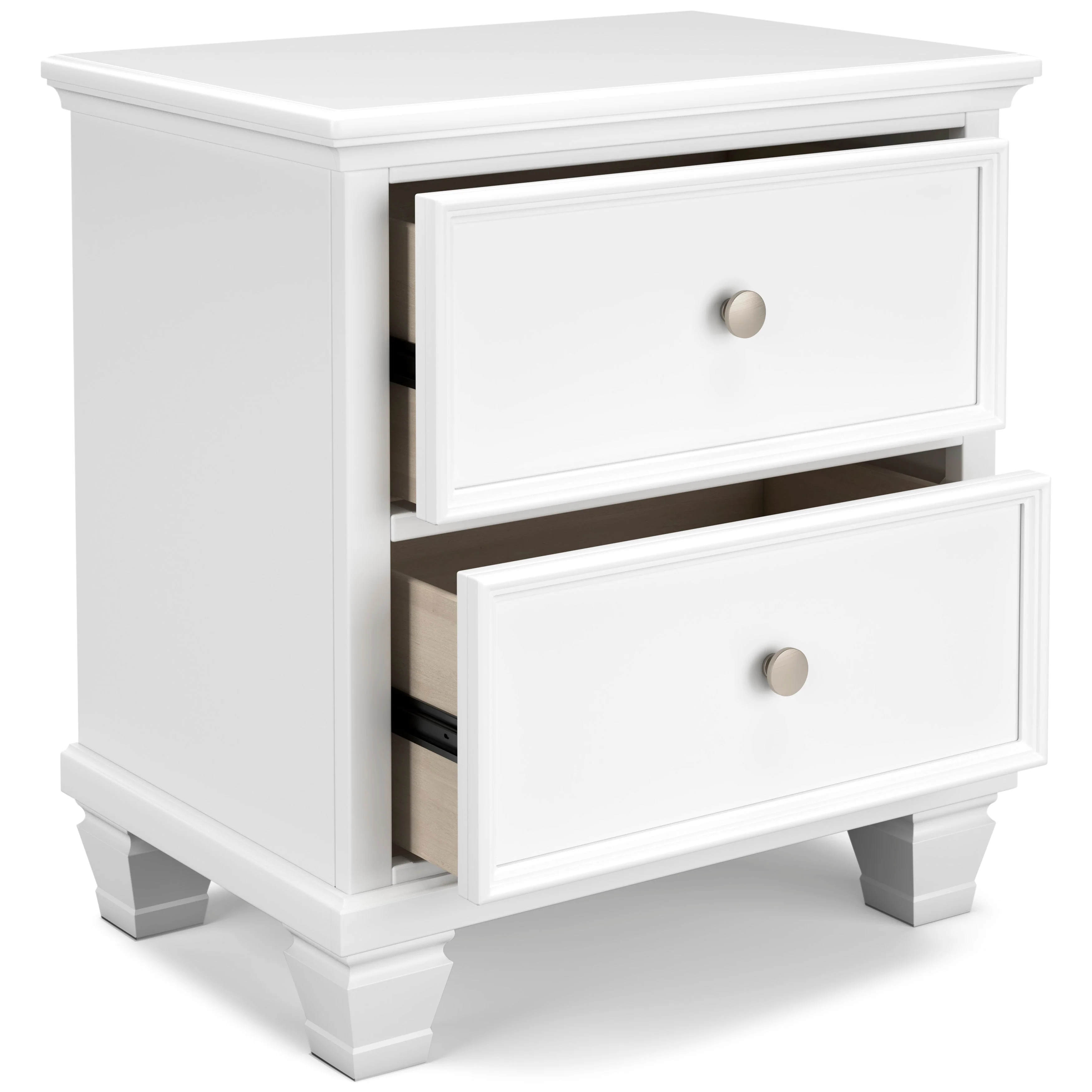 Fortman White Queen Panel 5-Piece Bedroom Set (Online Special Price) - Image 19