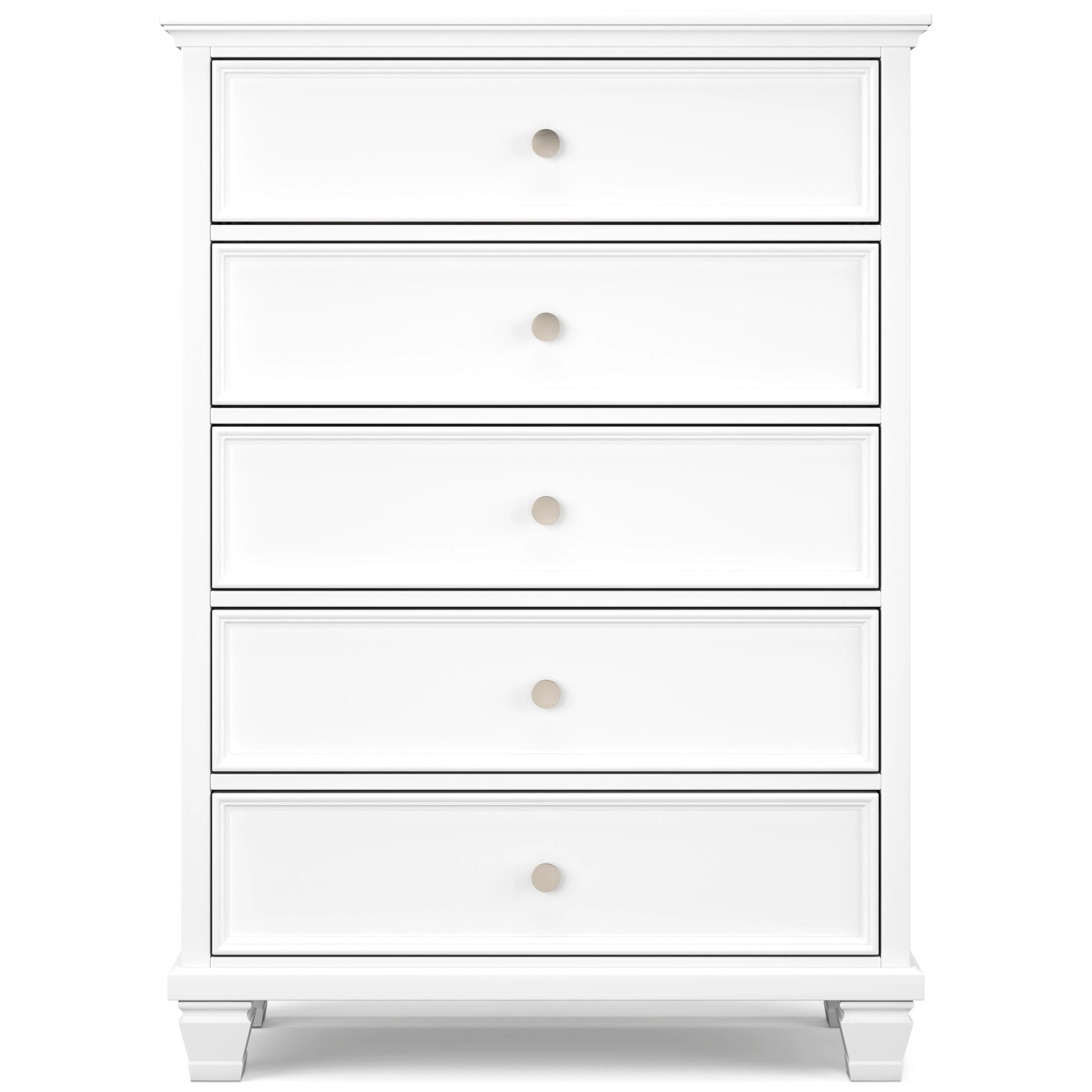 Fortman White Queen Panel 5-Piece Bedroom Set (Online Special Price) - Image 32