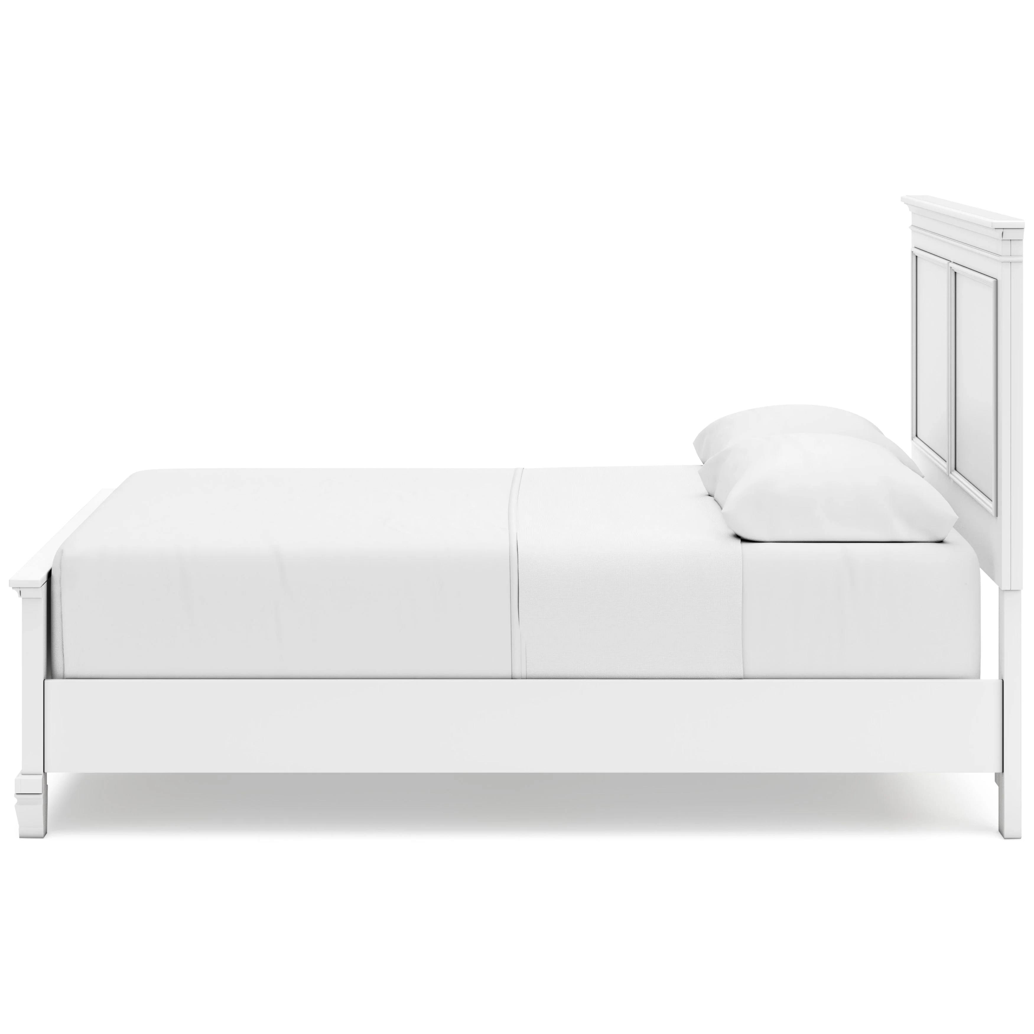 Fortman White Queen Panel 5-Piece Bedroom Set (Online Special Price) - Image 7
