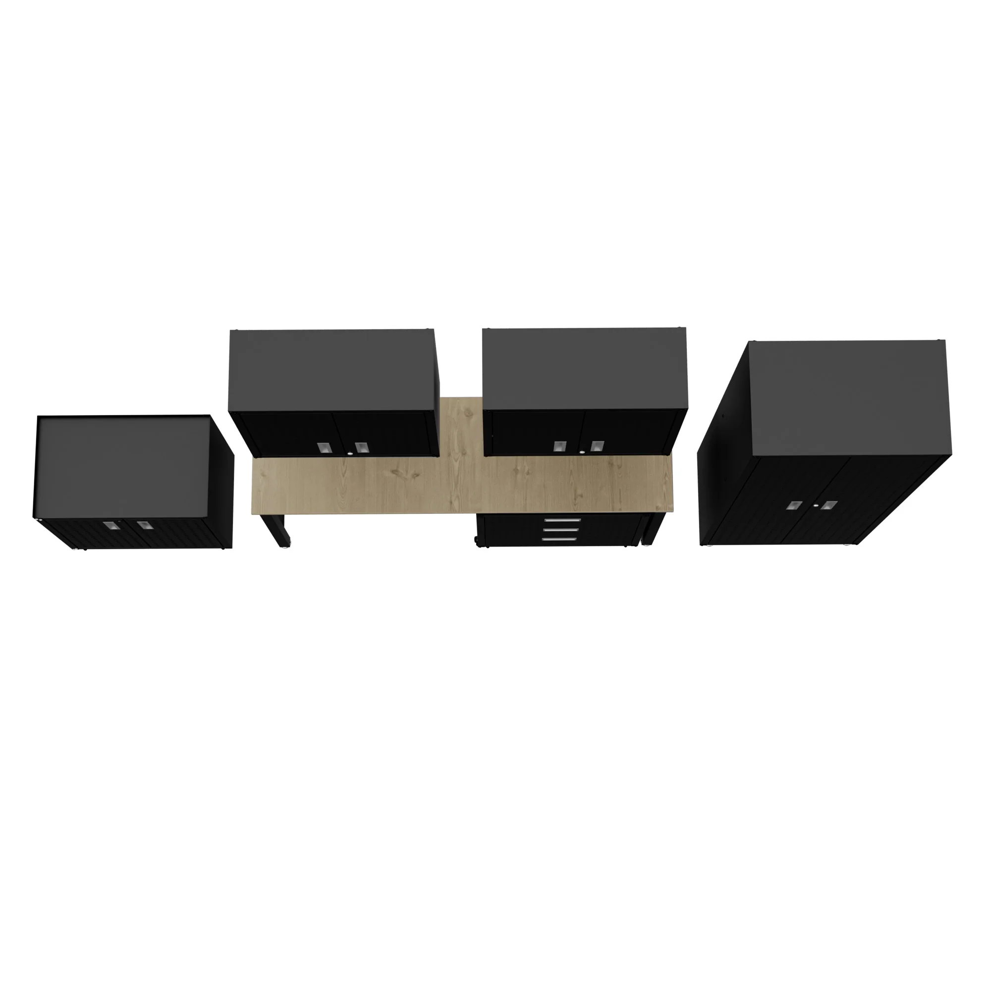 Fortress 6-Piece Garage Set in Charcoal Grey - Image 7