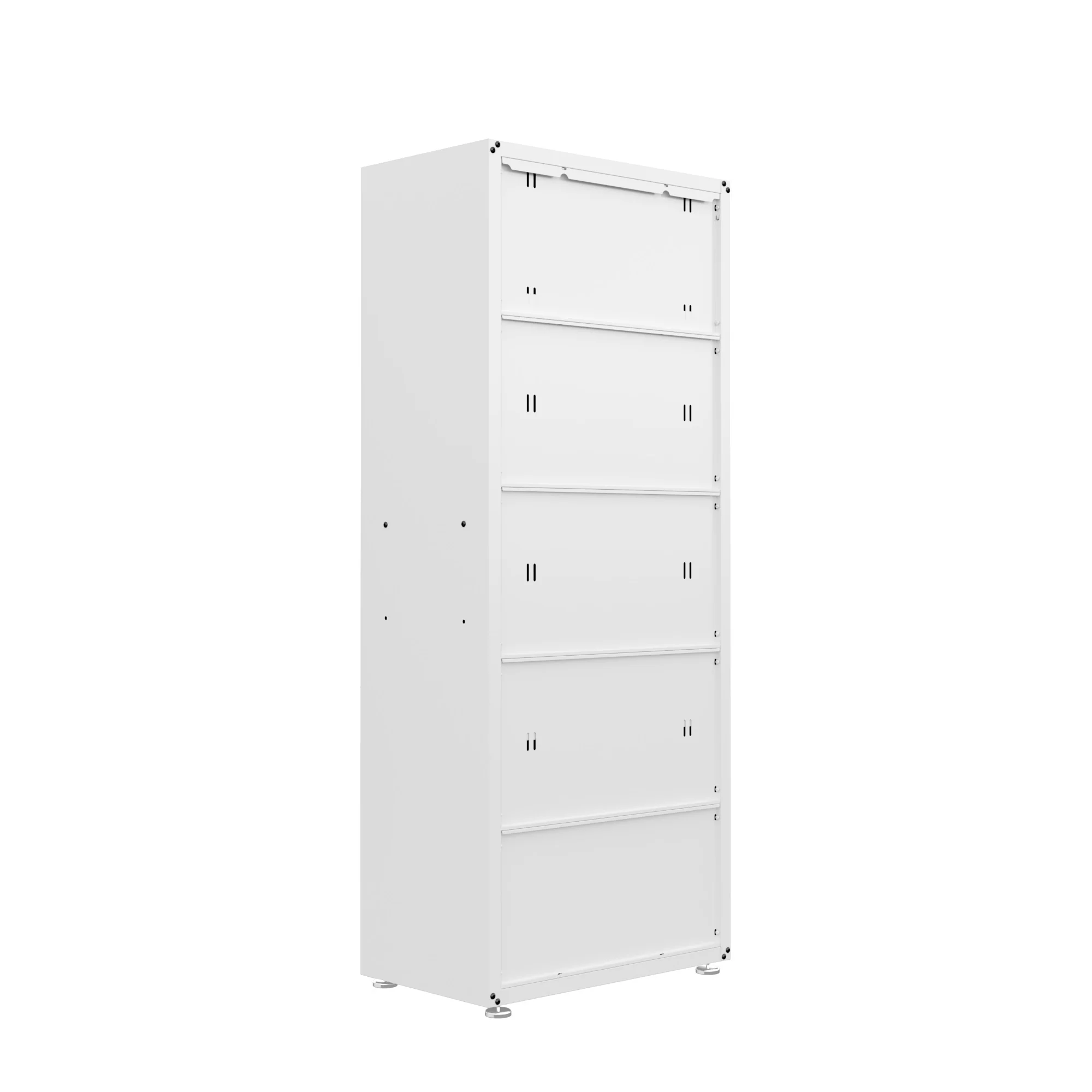 Fortress 74.8" Tall Garage Cabinet in White - Image 5