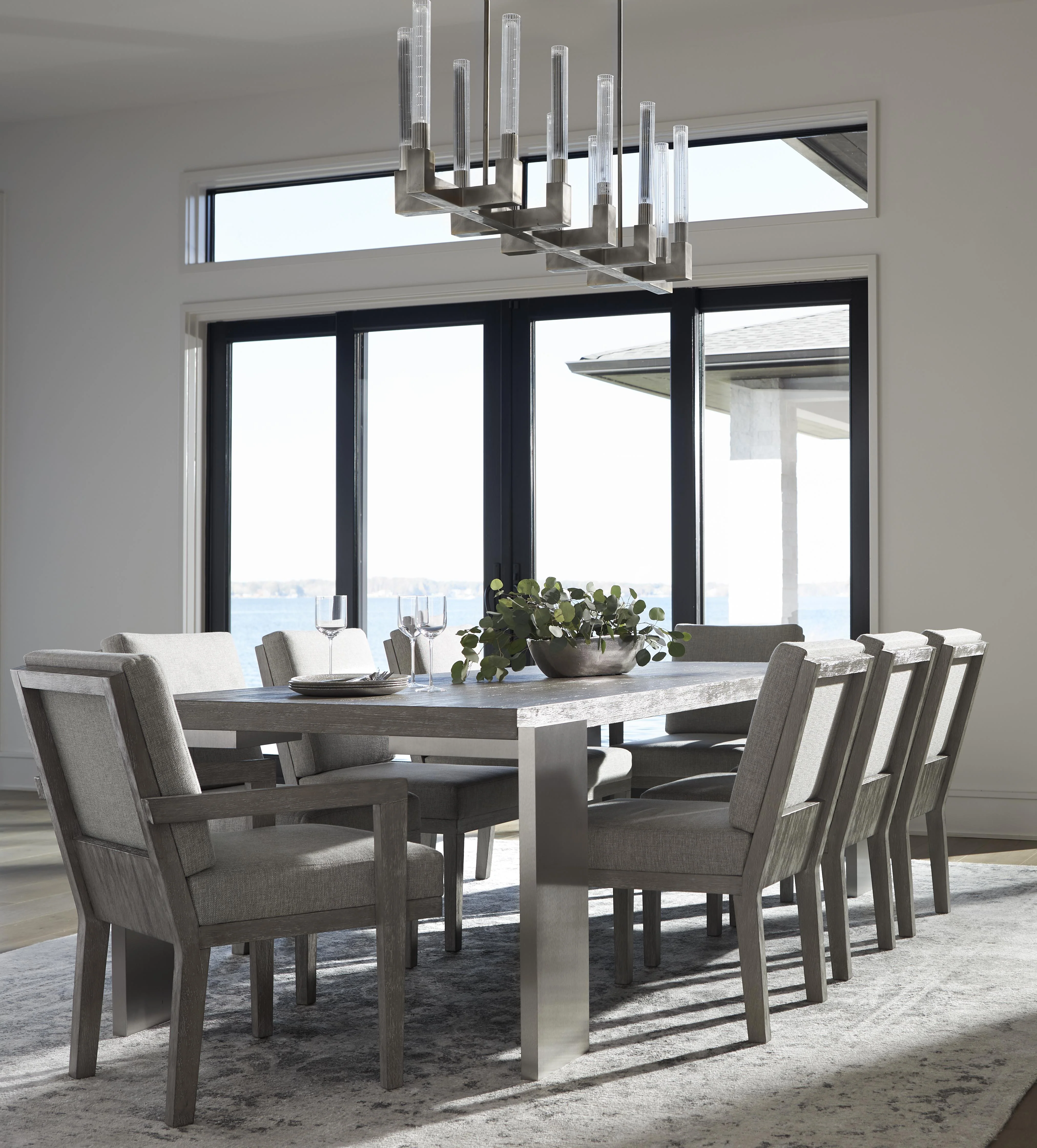 Foundations Light Shale Dining Table - Image 6