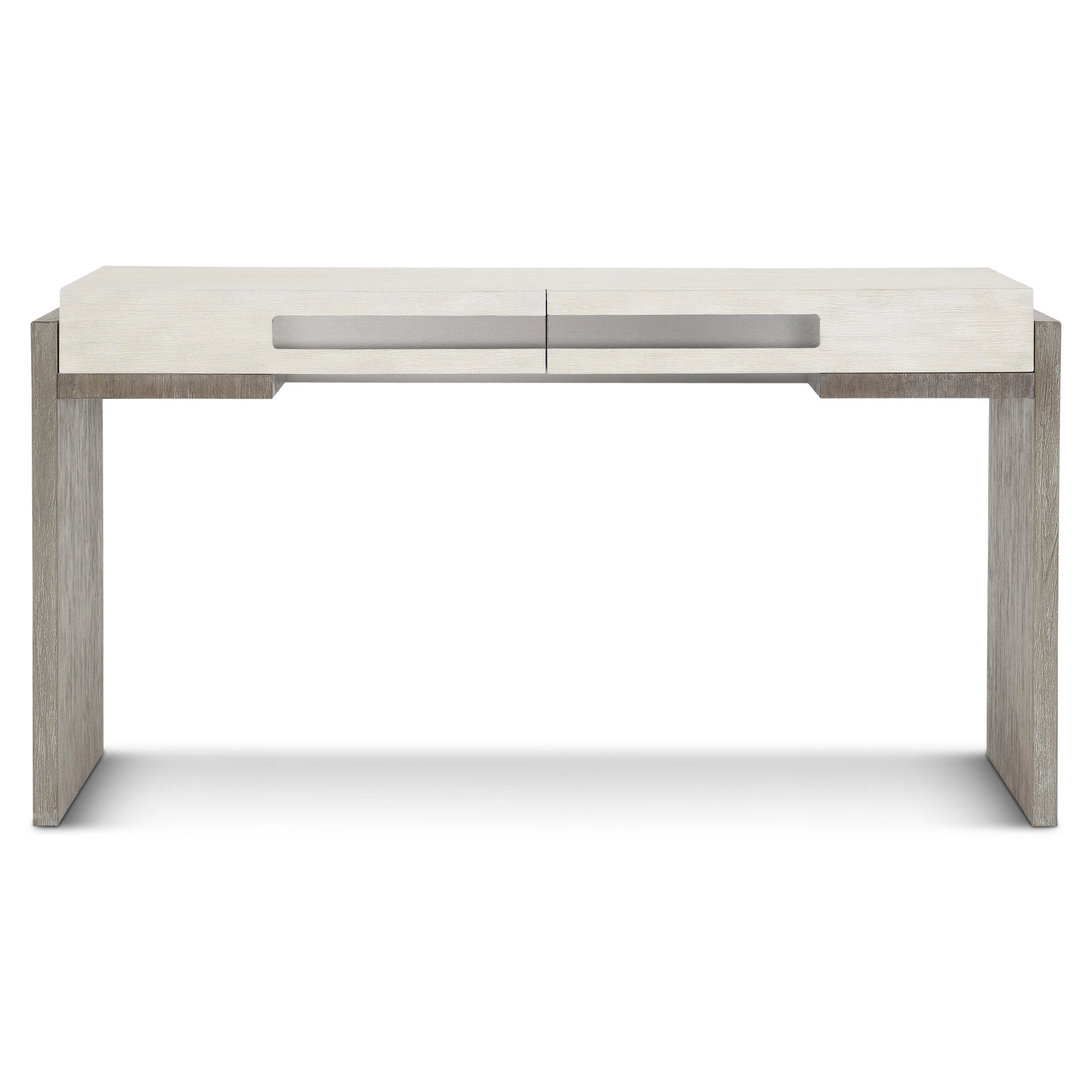 Foundations Light Shale/Linen Console Table - Image 2
