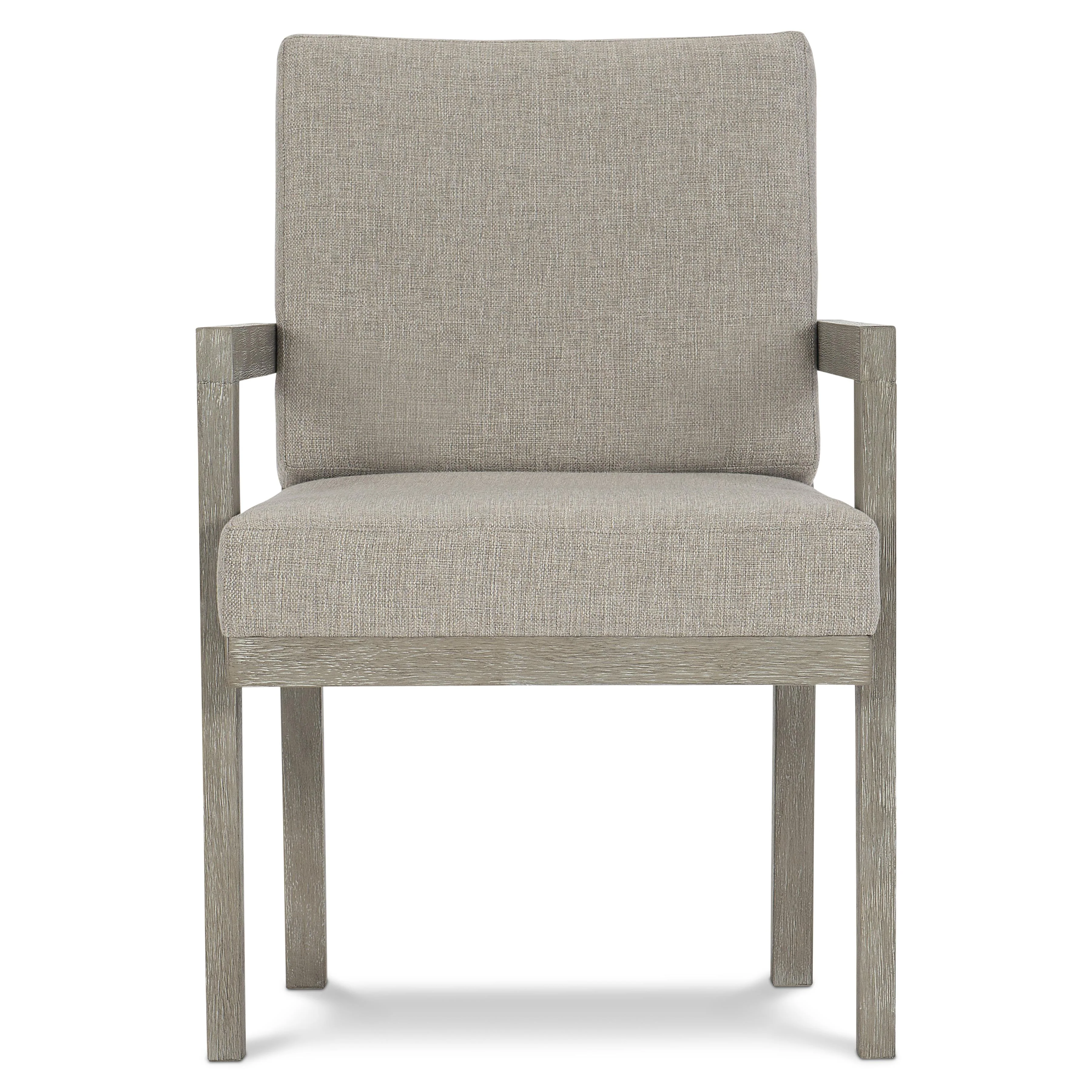 Foundations Light Shale/Neutral Beige Arm Chair - Image 4