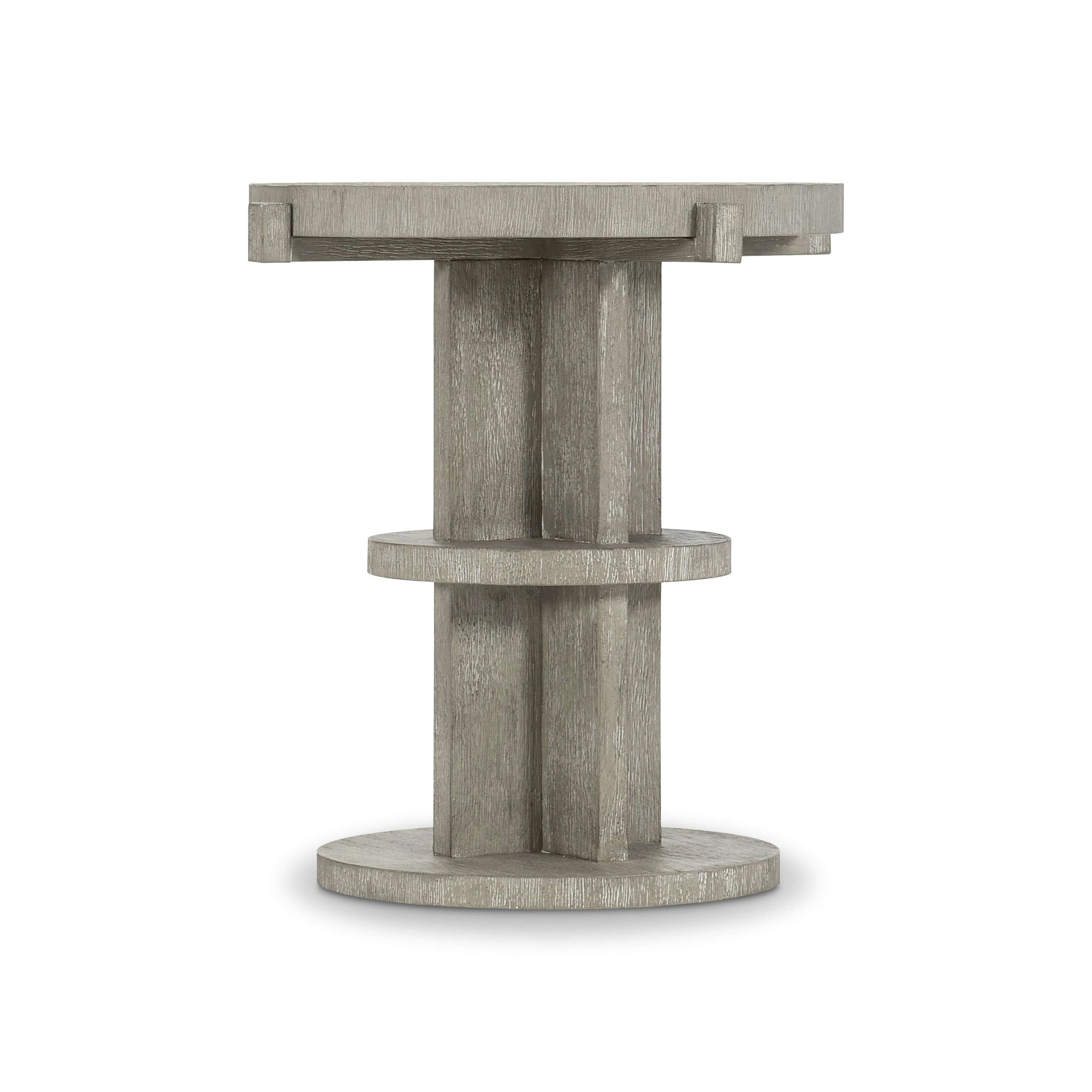 Foundations Light Shale Side Table - Image 4