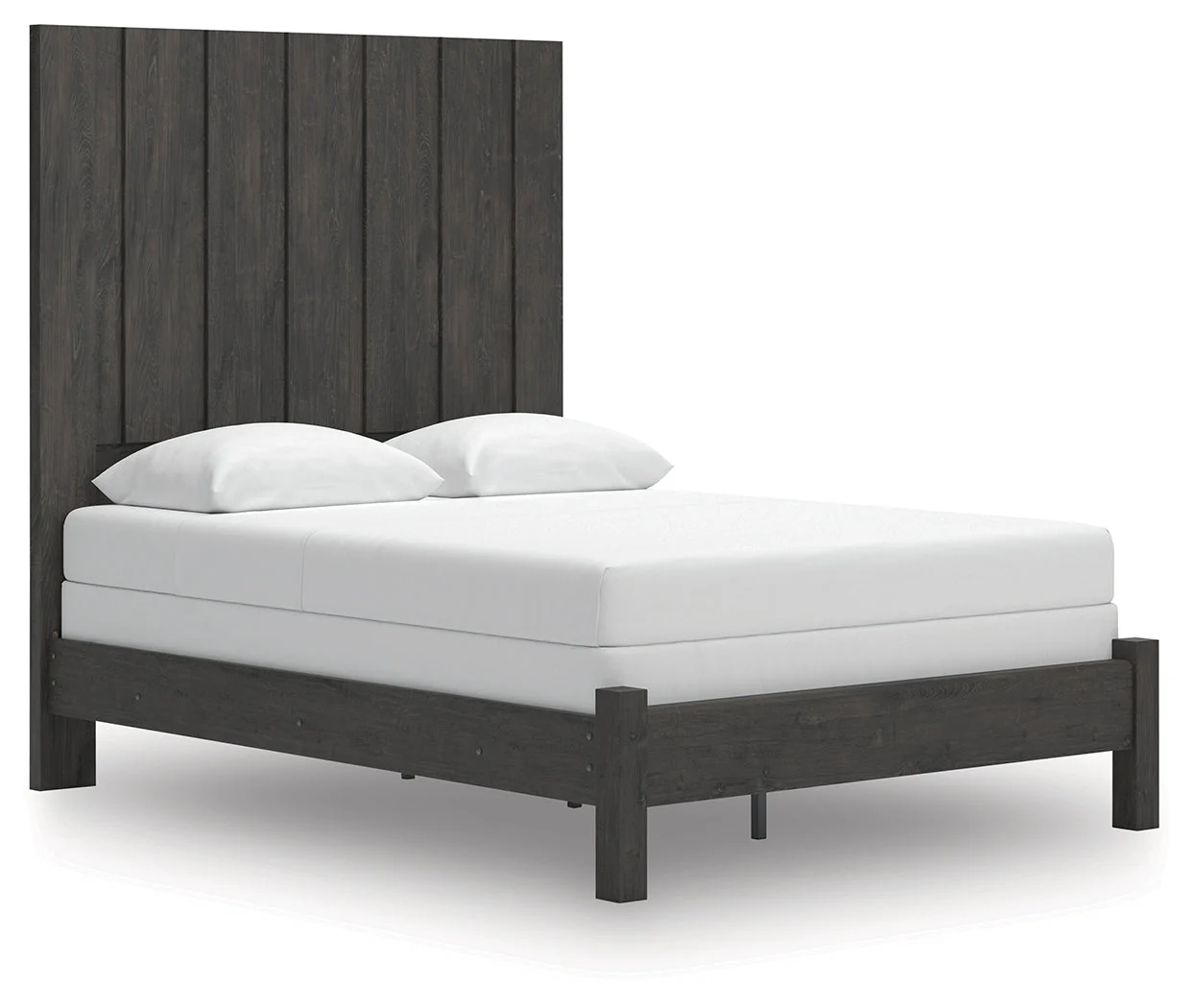 Fraluna Charcoal Queen Panel Bed (Online Special Price) - Image 2