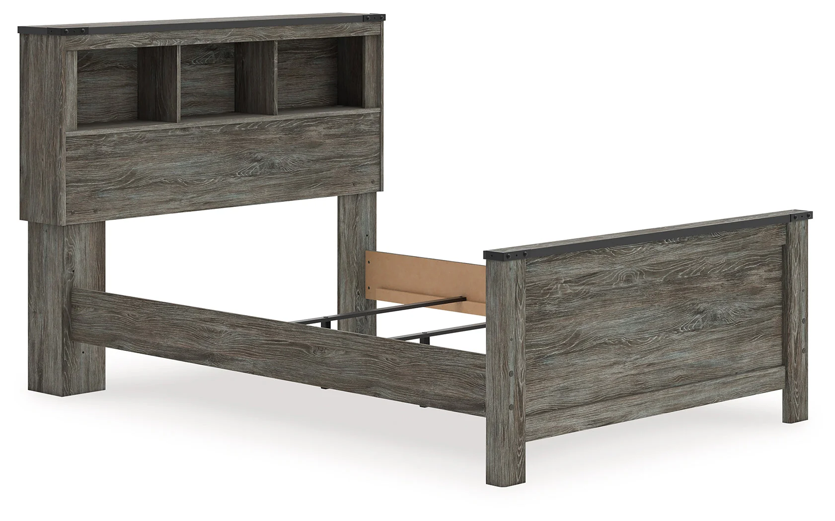 Frandern Gray Full Bookcase Panel Bed (Online Special Price) - Image 2