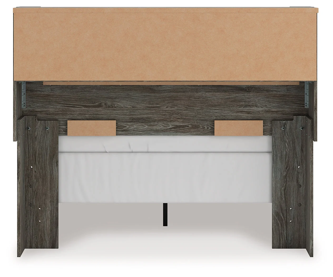 Frandern Gray Full Bookcase Panel Bed (Online Special Price) - Image 5