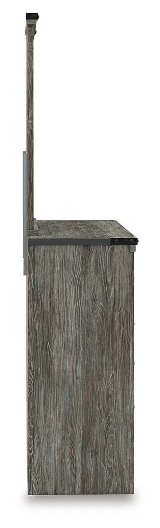 Frandern Gray Full Bookcase Panel Bed with Storage, Dresser, Mirror and Chest (Online Special Price) - Image 5
