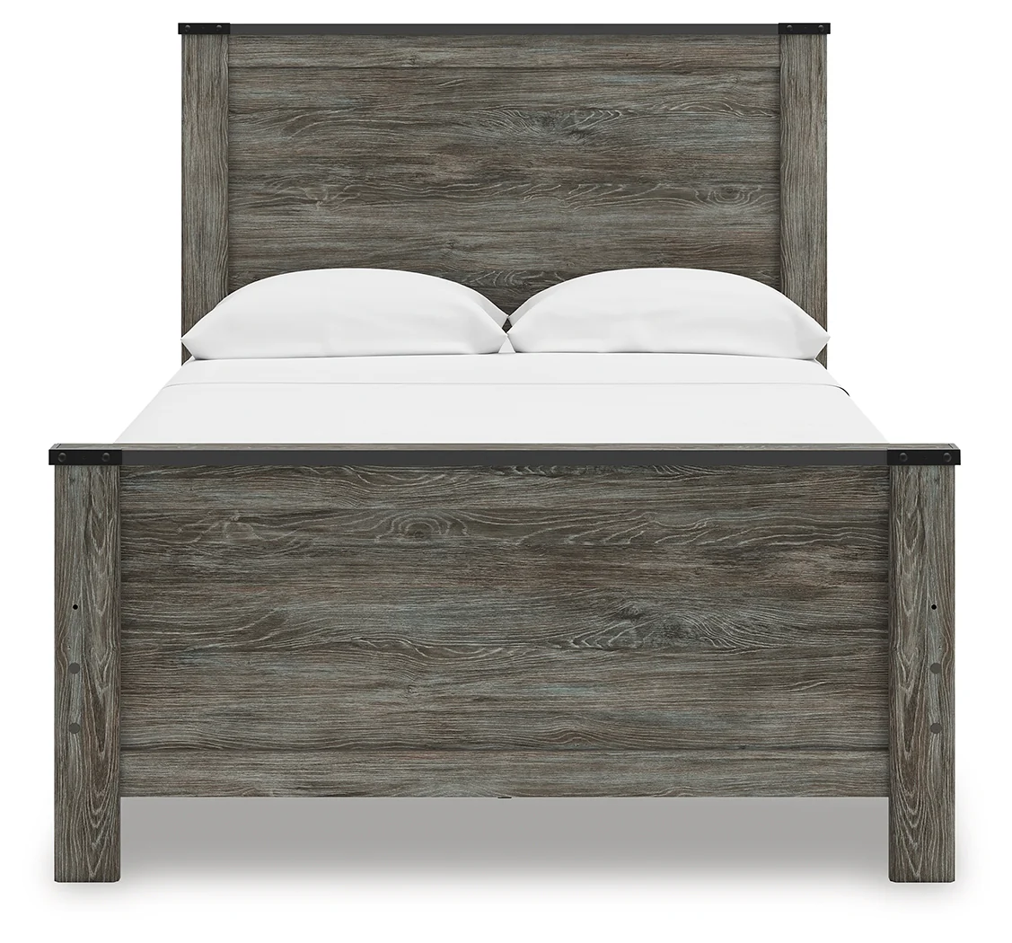 Frandern Gray Full Panel Bed, Dresser and Mirror (Online Special Price) - Image 9