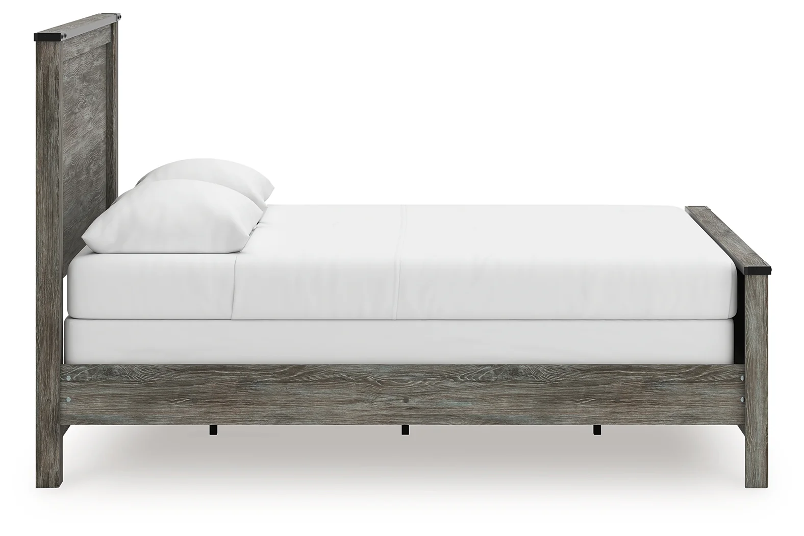 Frandern Gray Queen Panel Bed, Dresser and Mirror - Image 12